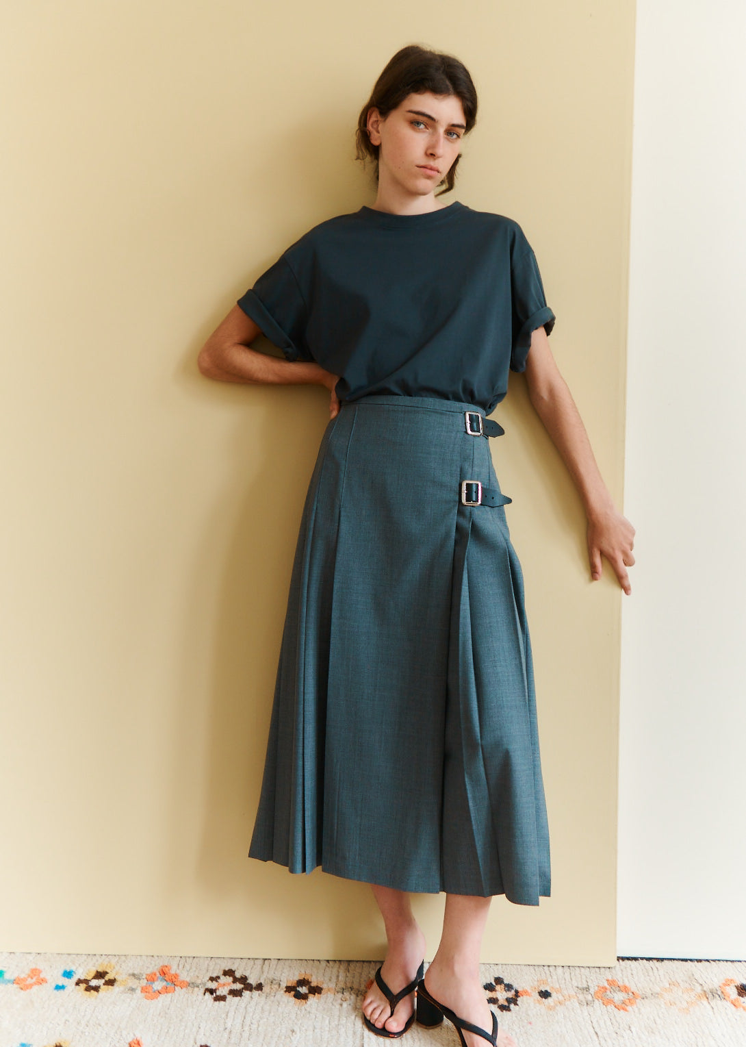 WOMAN SHORT SLEEVE T-SHIRT - CHARCOAL