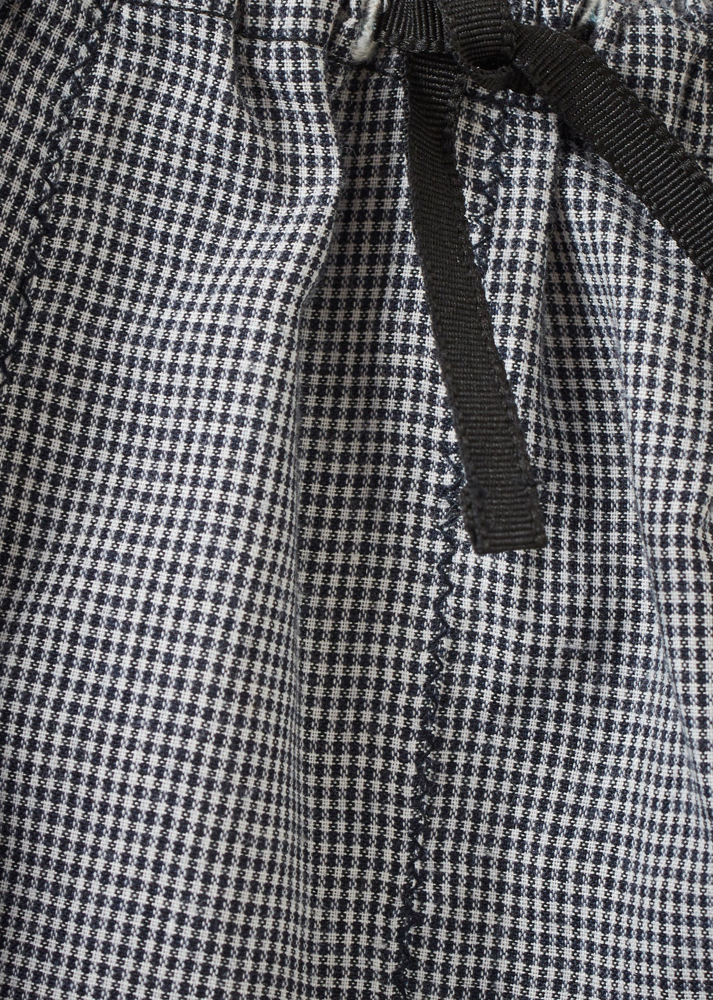 LINUM BABY TROUSERS - BLACK MICRO CHECK