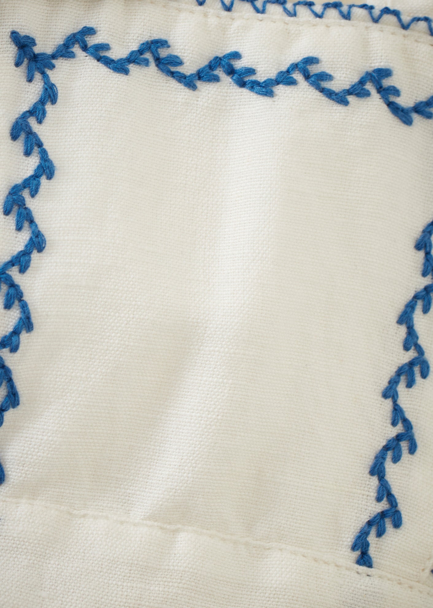 PEPPERMINT BABY LINEN DRESS - WHITE