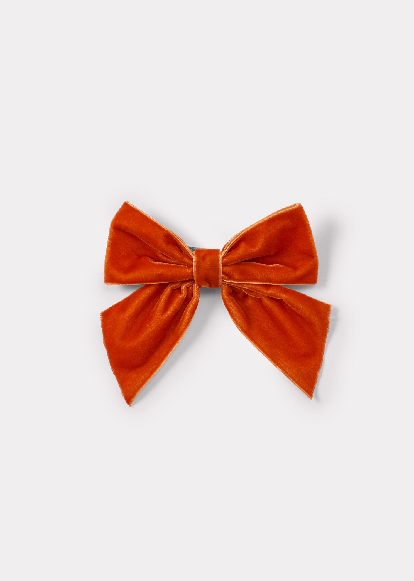 VELVET BOW PARTY HAIRCLIP - MARMALADE