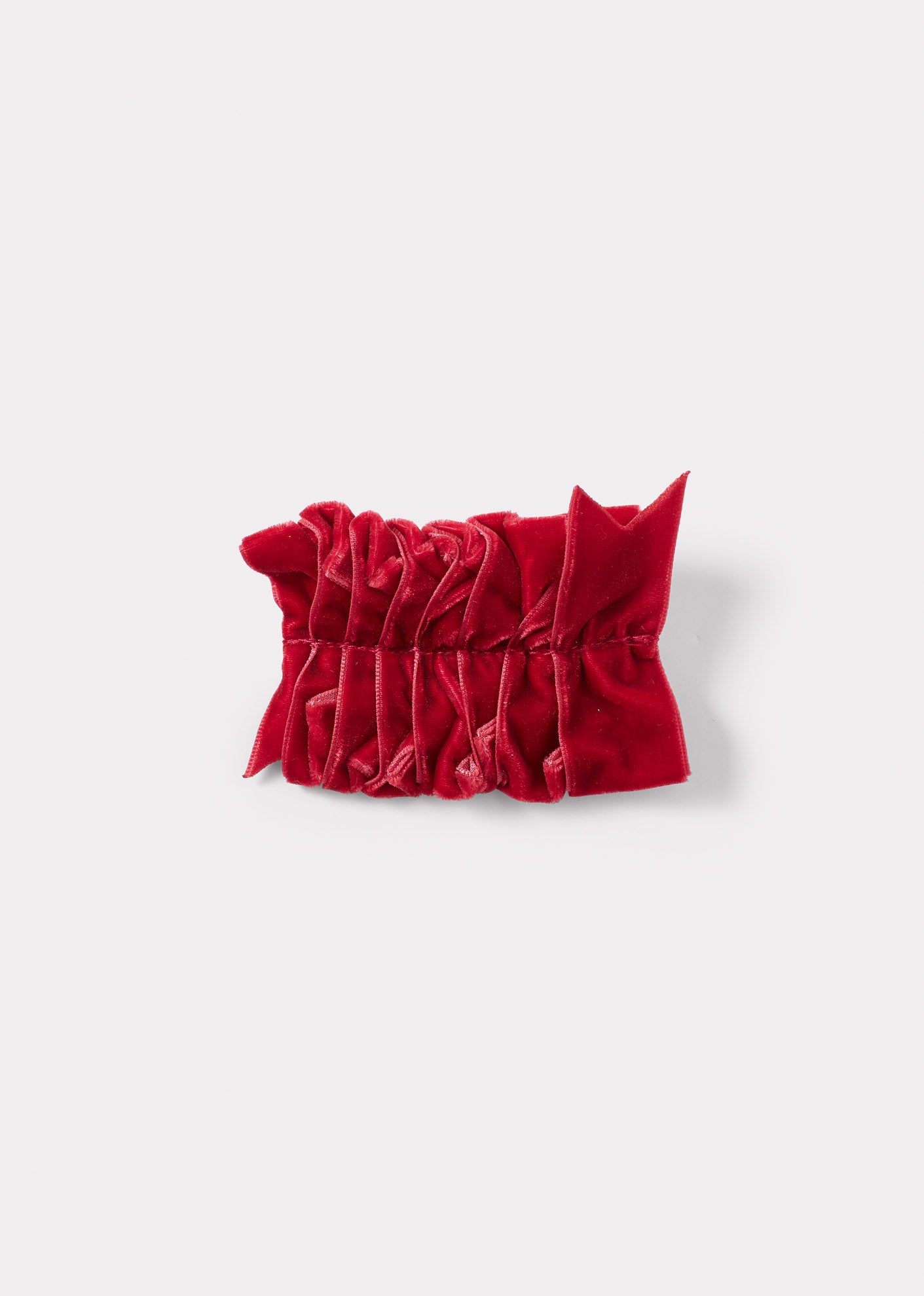 VINTAGE VELVET PARTY HAIRCLIP-AW23 - RUBY