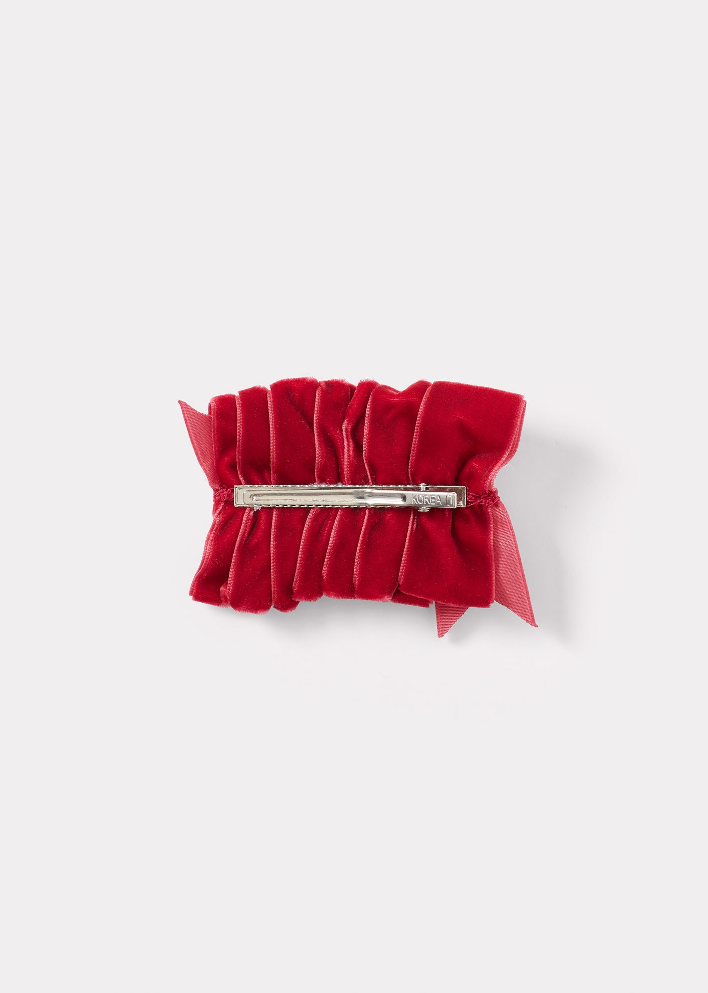 VINTAGE VELVET PARTY HAIRCLIP-AW23 - RUBY