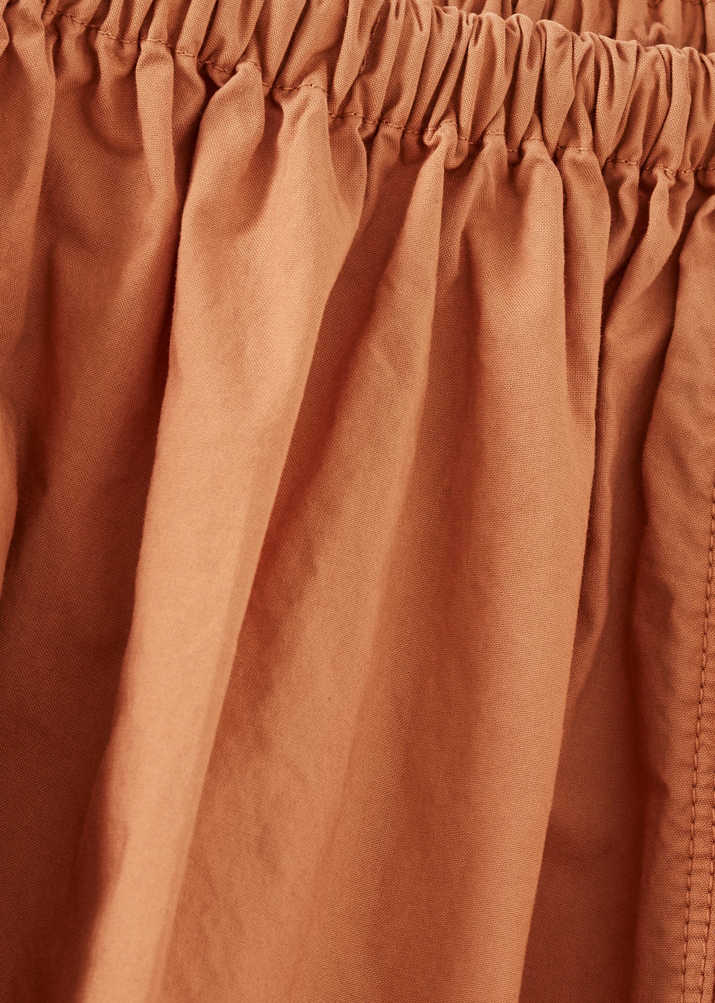 MAGNOLIA GIRL'S COTTON SKIRT - BURNT ORANGE