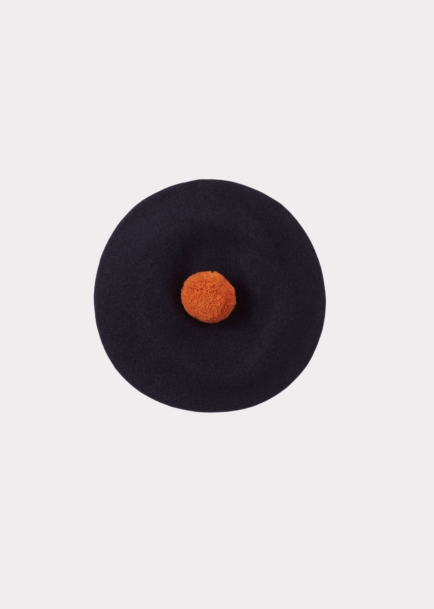 ABERFELDY CHILDREN'S WOOL BERET - NAVY OXIDE
