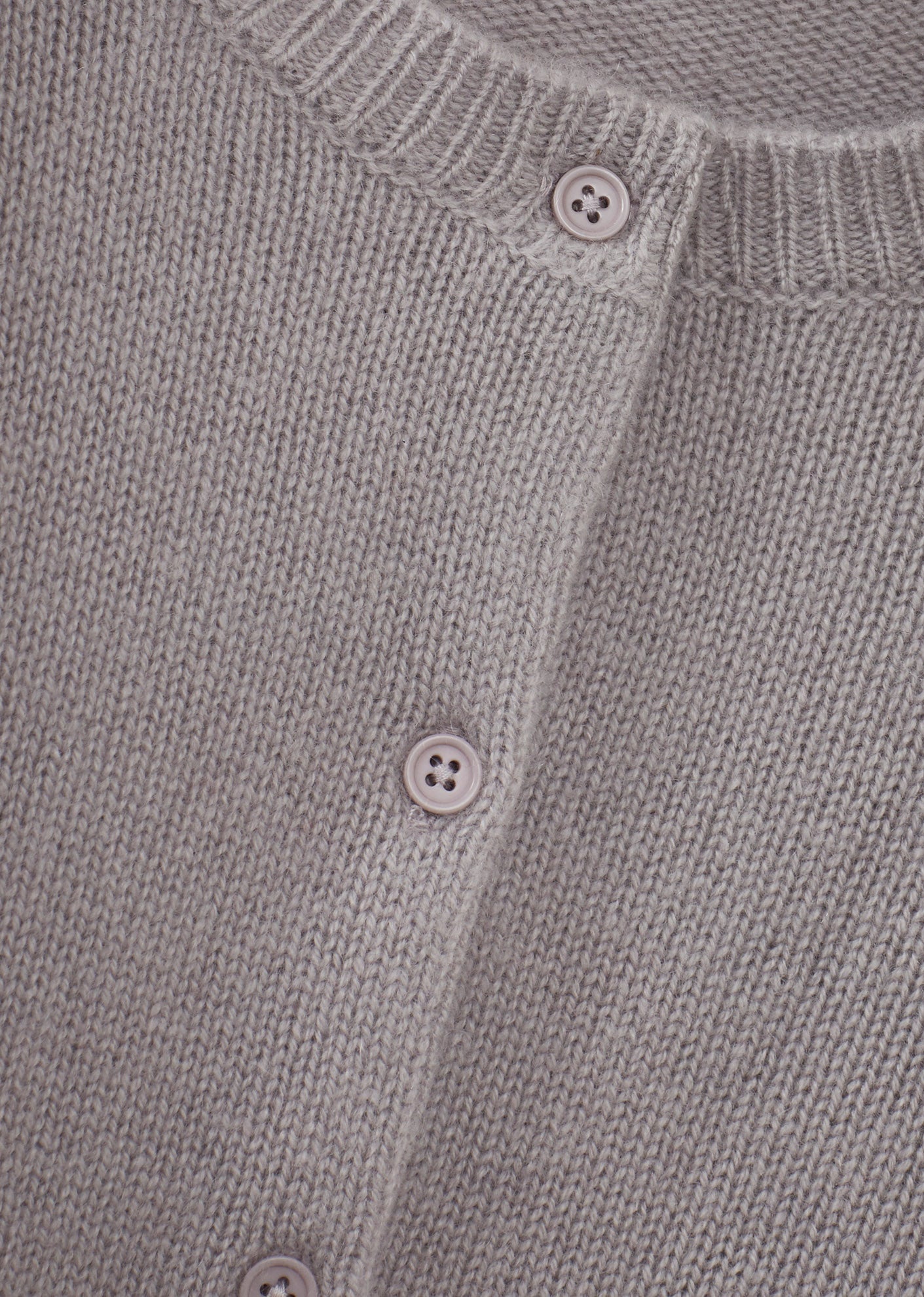 ROSA CHILDREN'S CASHMERE CARDIGAN - CLOUD