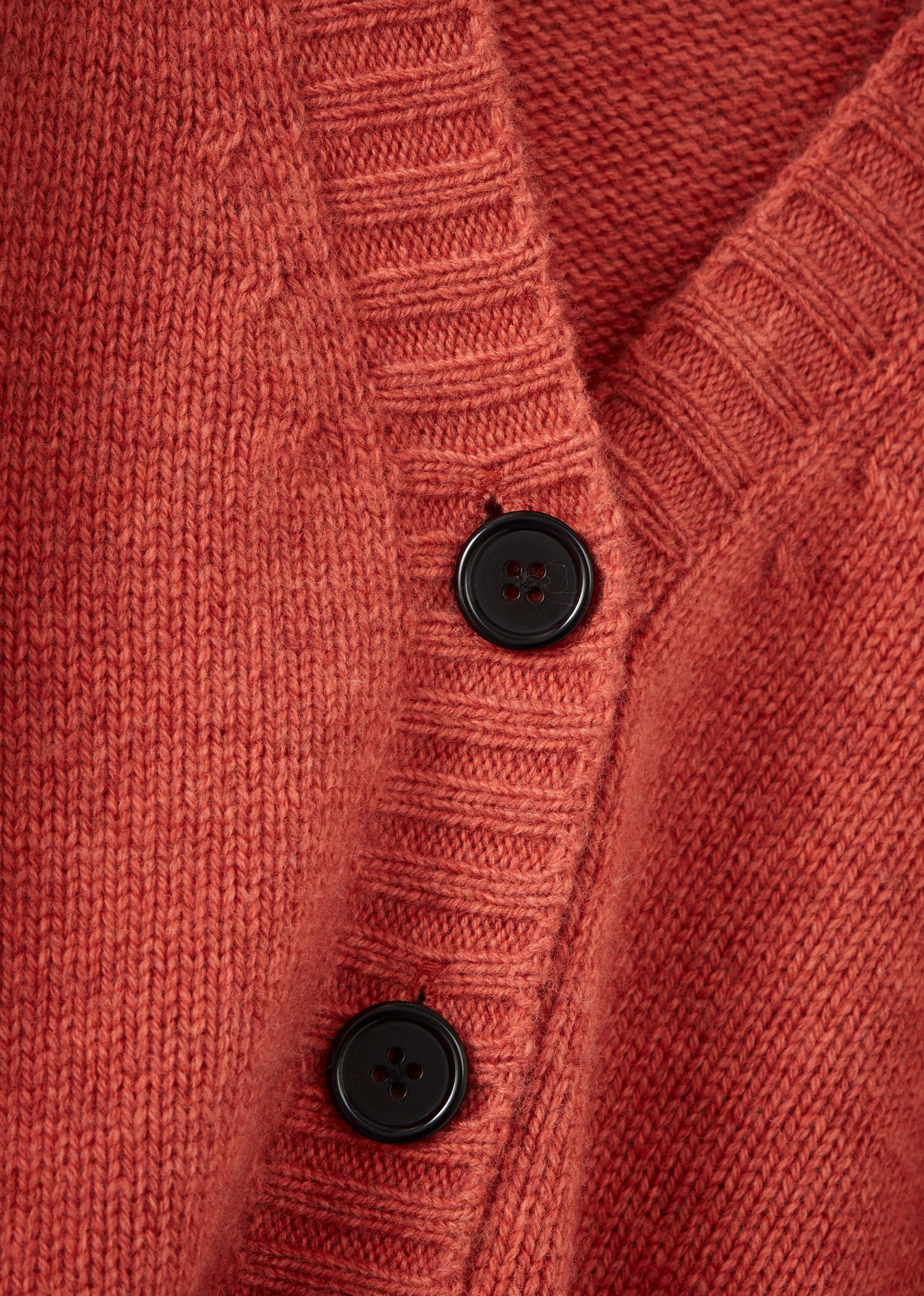 COPPER CHILDREN'S WOOL MIX CARDIGAN - CORAL