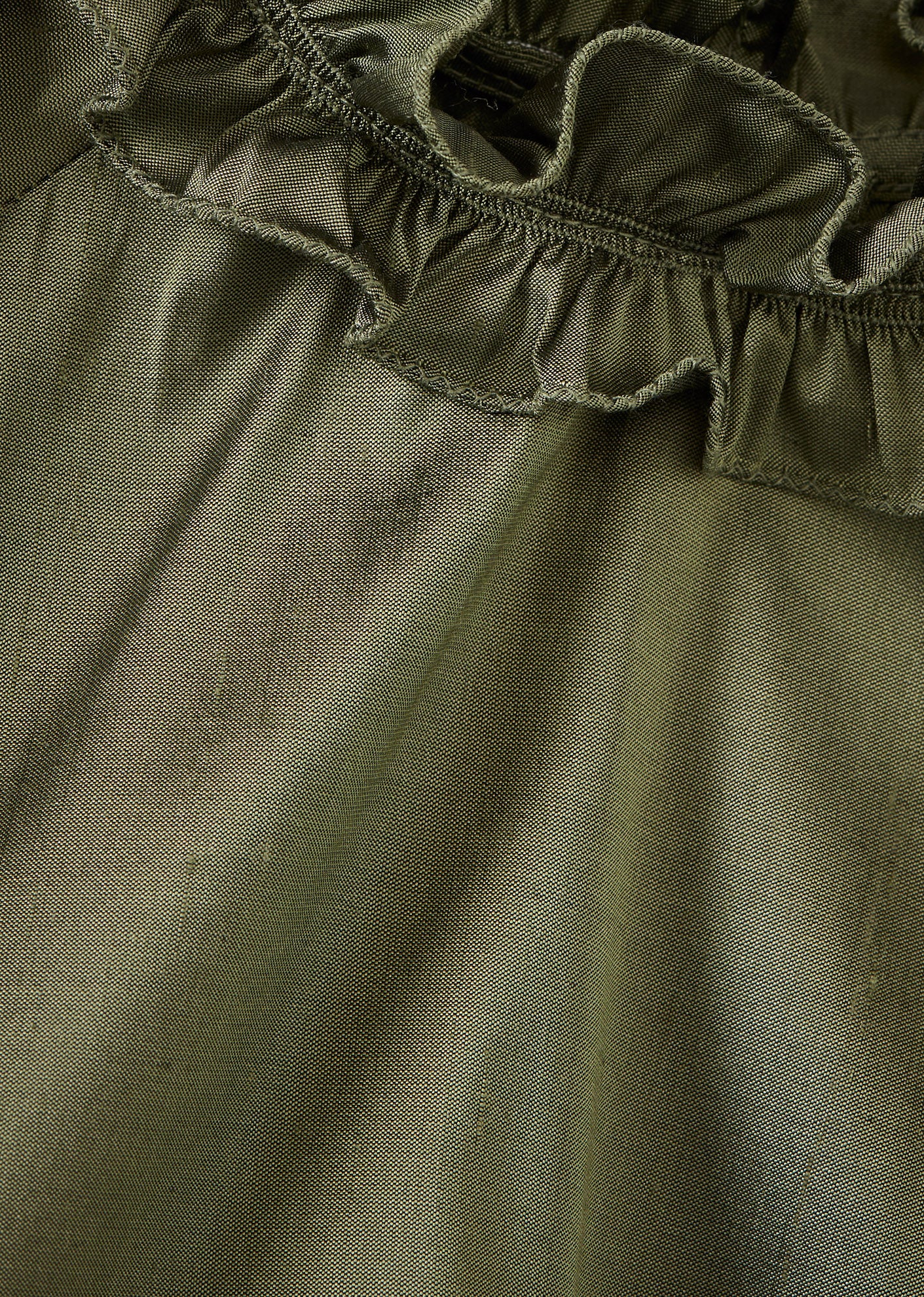 CALLIOPE GIRL'S BLOUSE - EMERALD