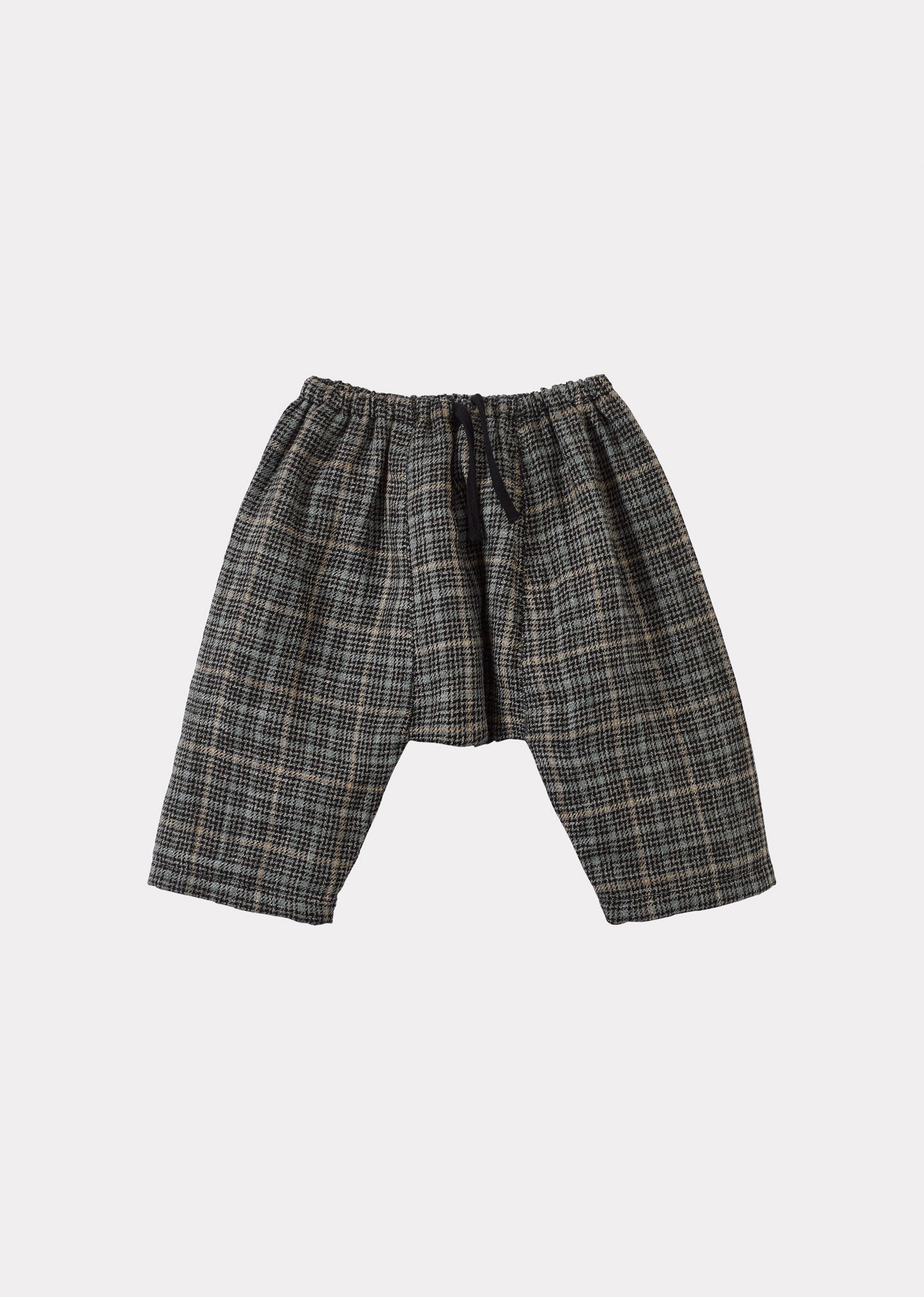 LINUM BABY TROUSERS - CHARCOAL CHECK