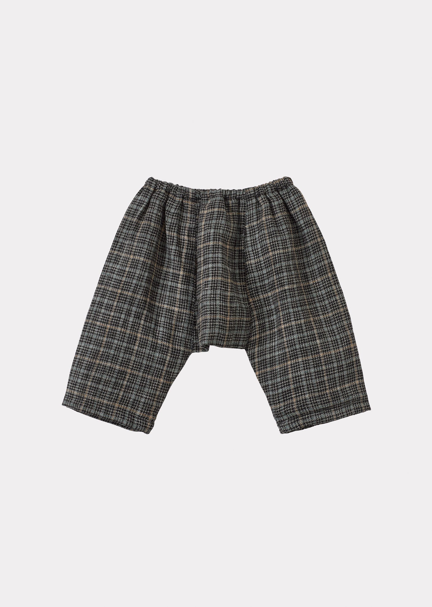 LINUM BABY TROUSERS - CHARCOAL CHECK