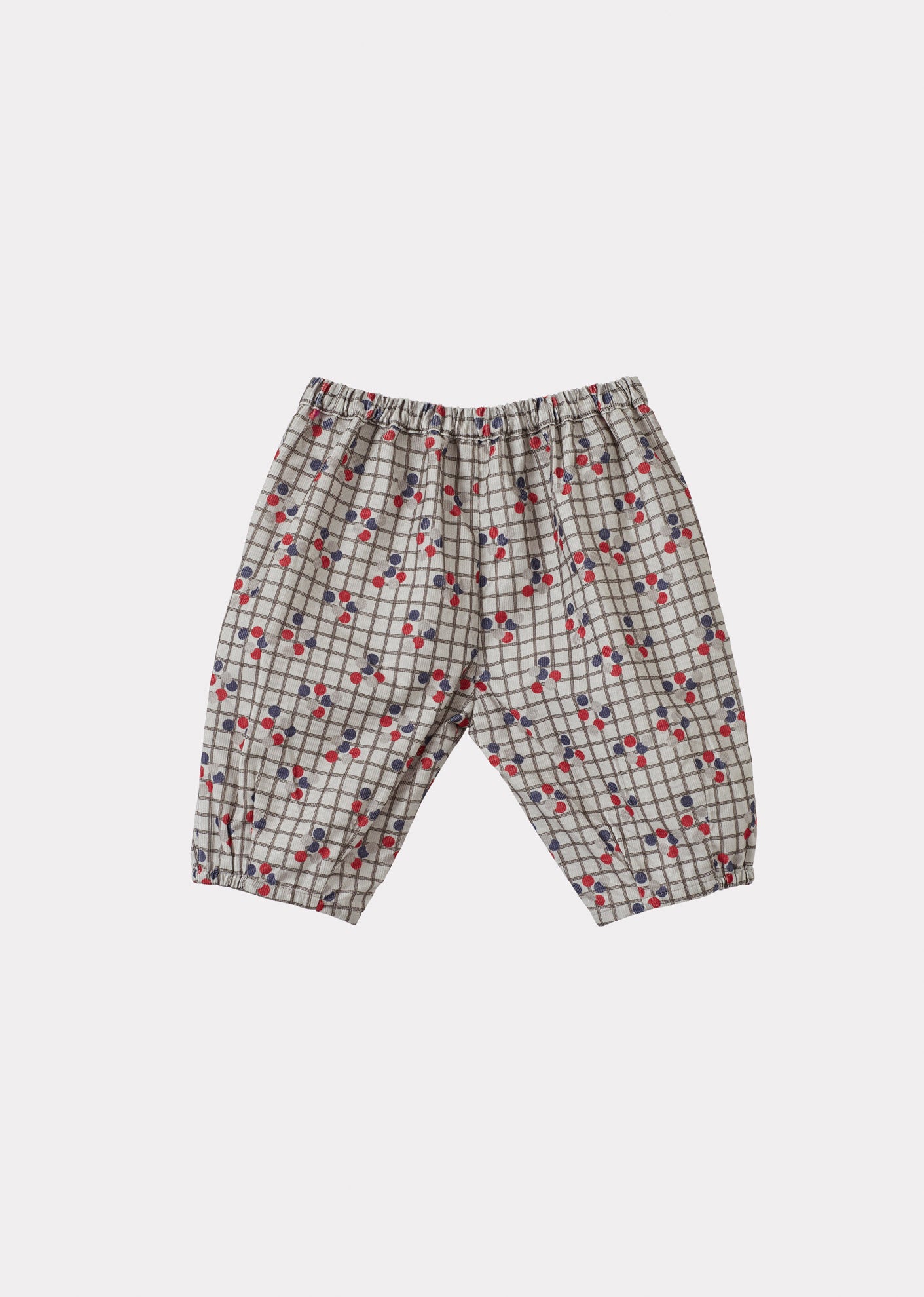 BOBBY BABY COTTON CORDUROY TROUSER - DOTTY CHECK