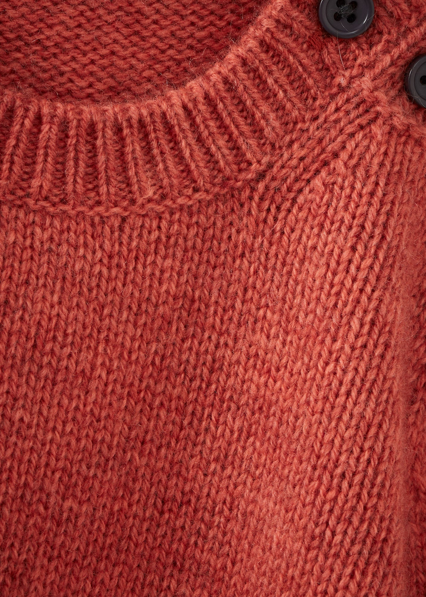 CHESTER BABY WOOL MIX JUMPER - CORAL