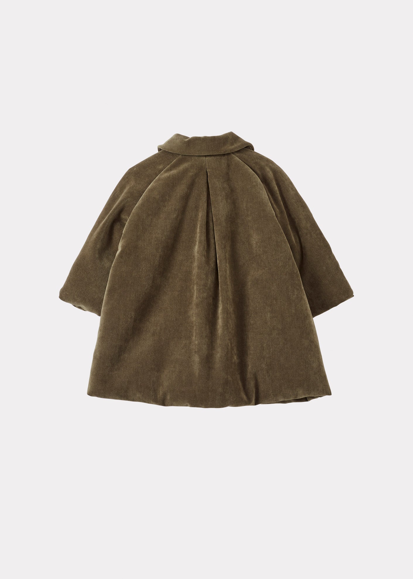 CHEE BABY VELVET COAT - GOLDEN GREEN