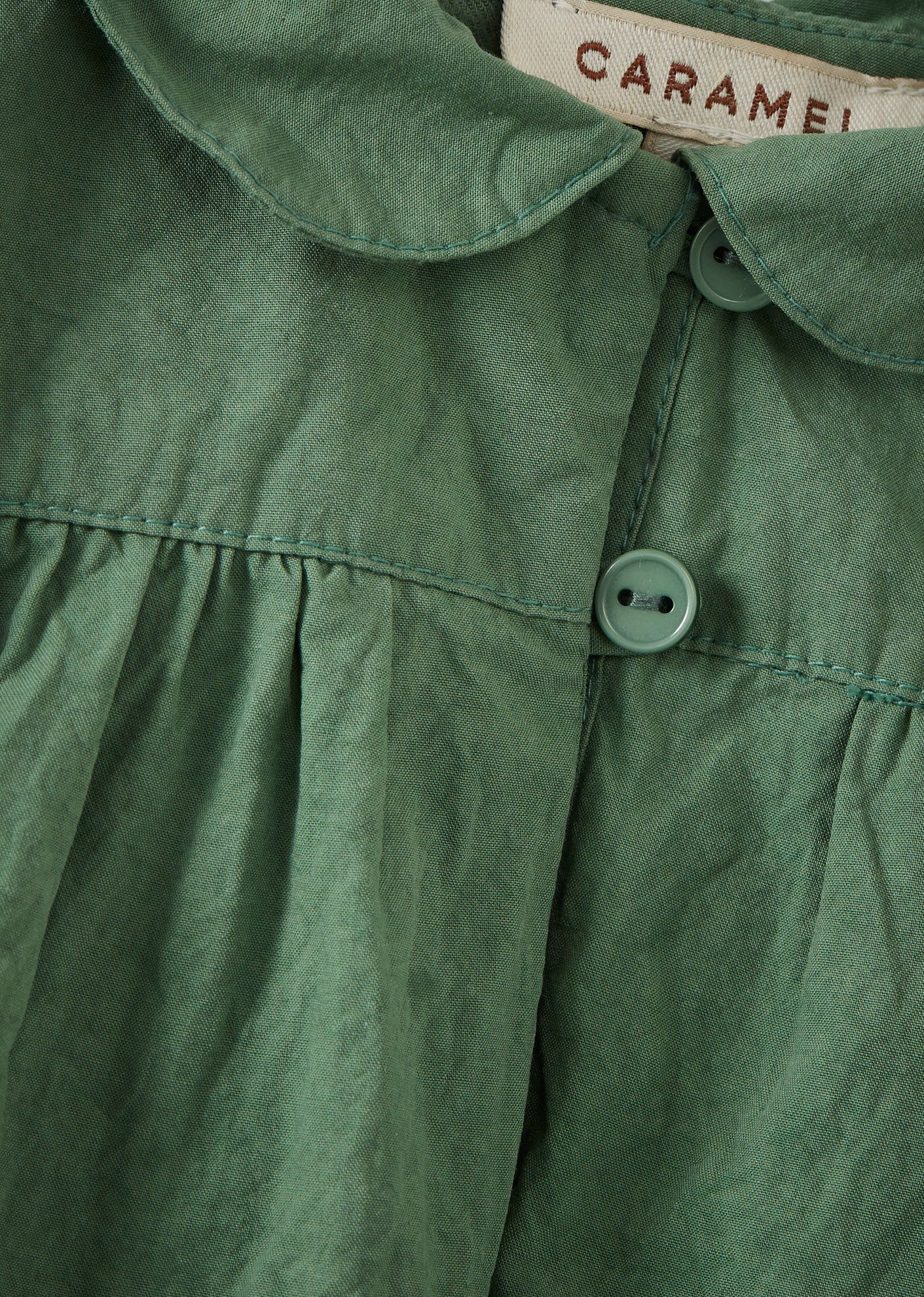 NINA BABY GIRL'S DRESS - APPLE GREEN