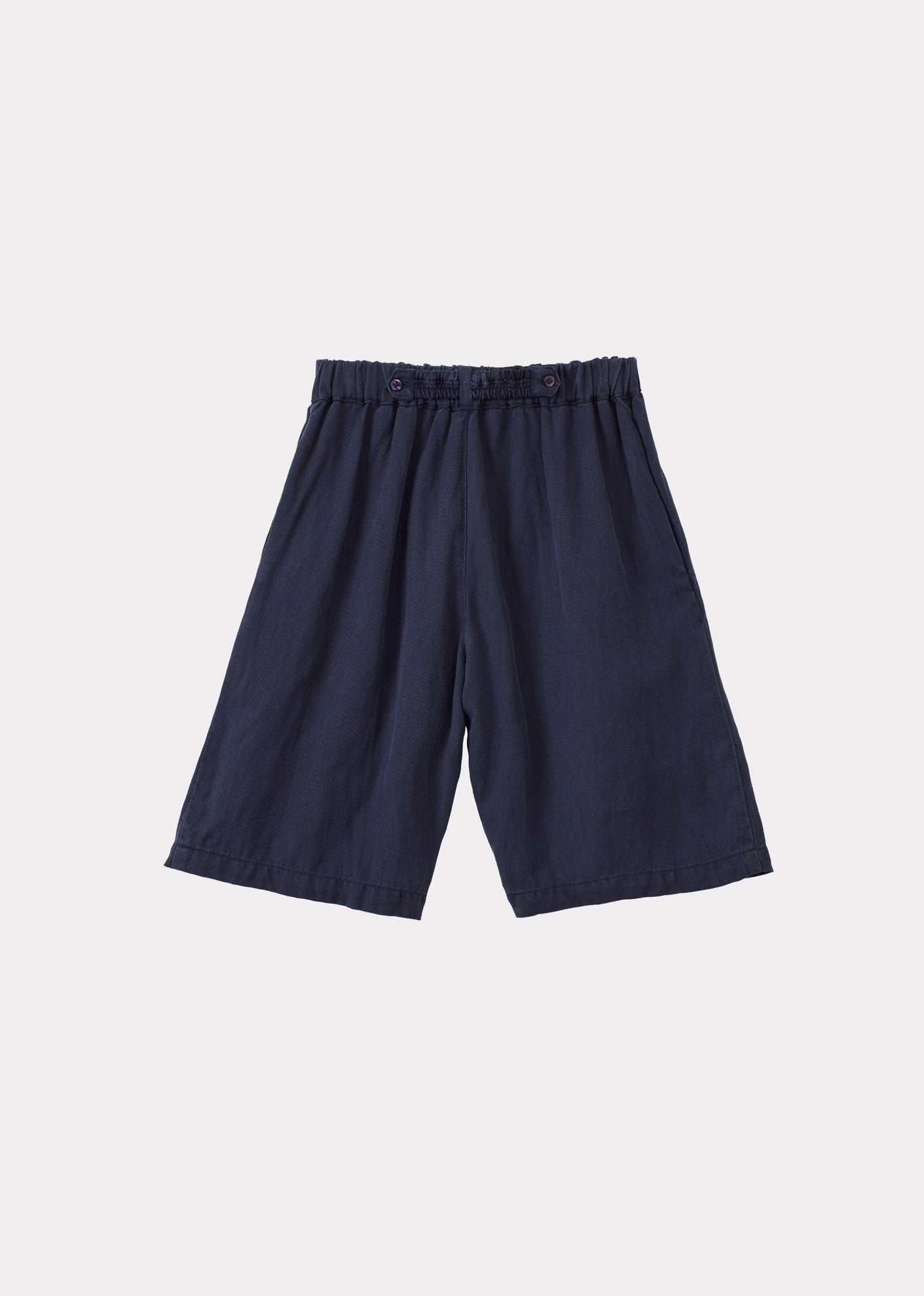 TARRA CHILDREN'S LINEN SHORTS - NAVY