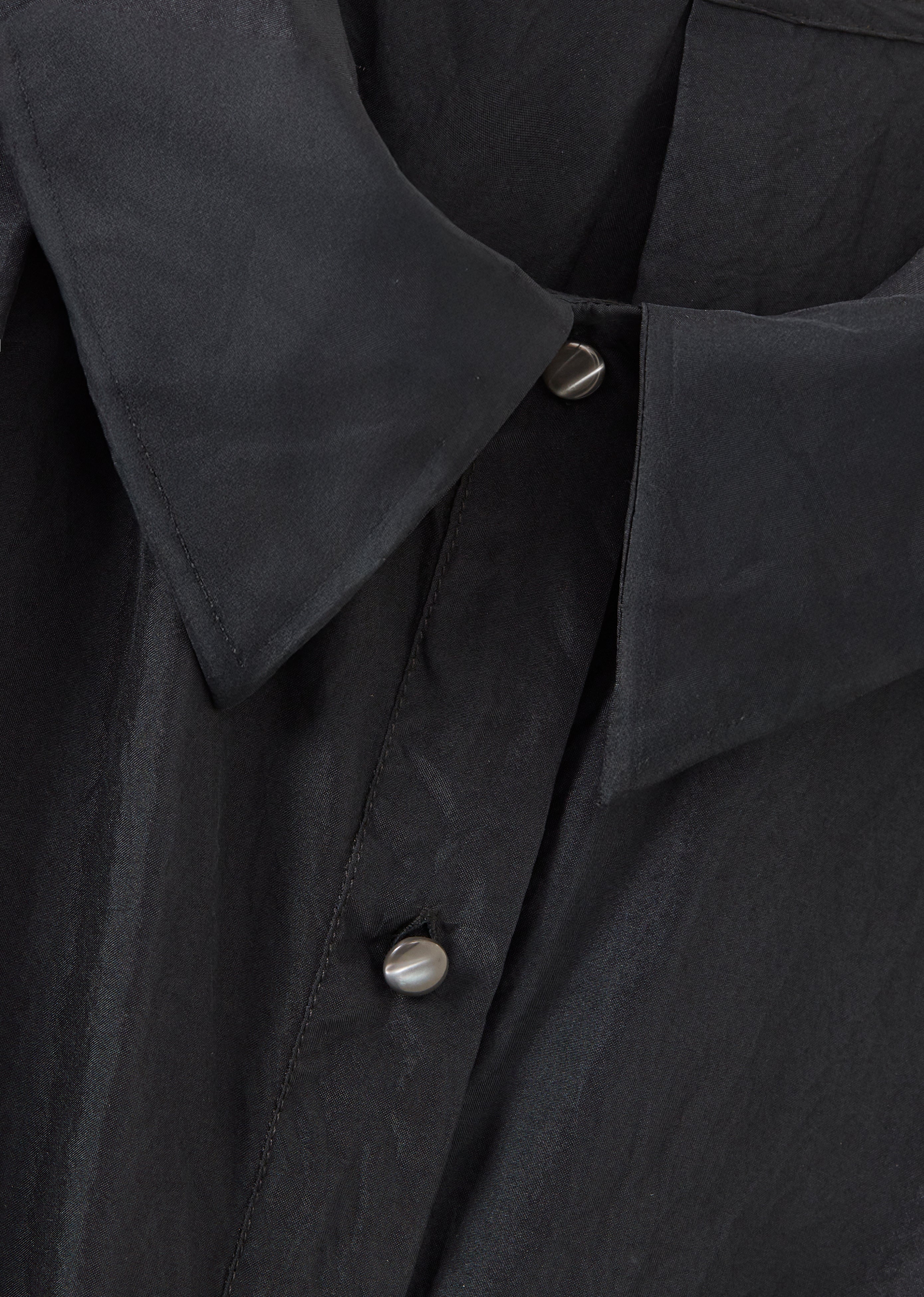 LAINA WOMEN'S SILK BLOUSE - BLACK