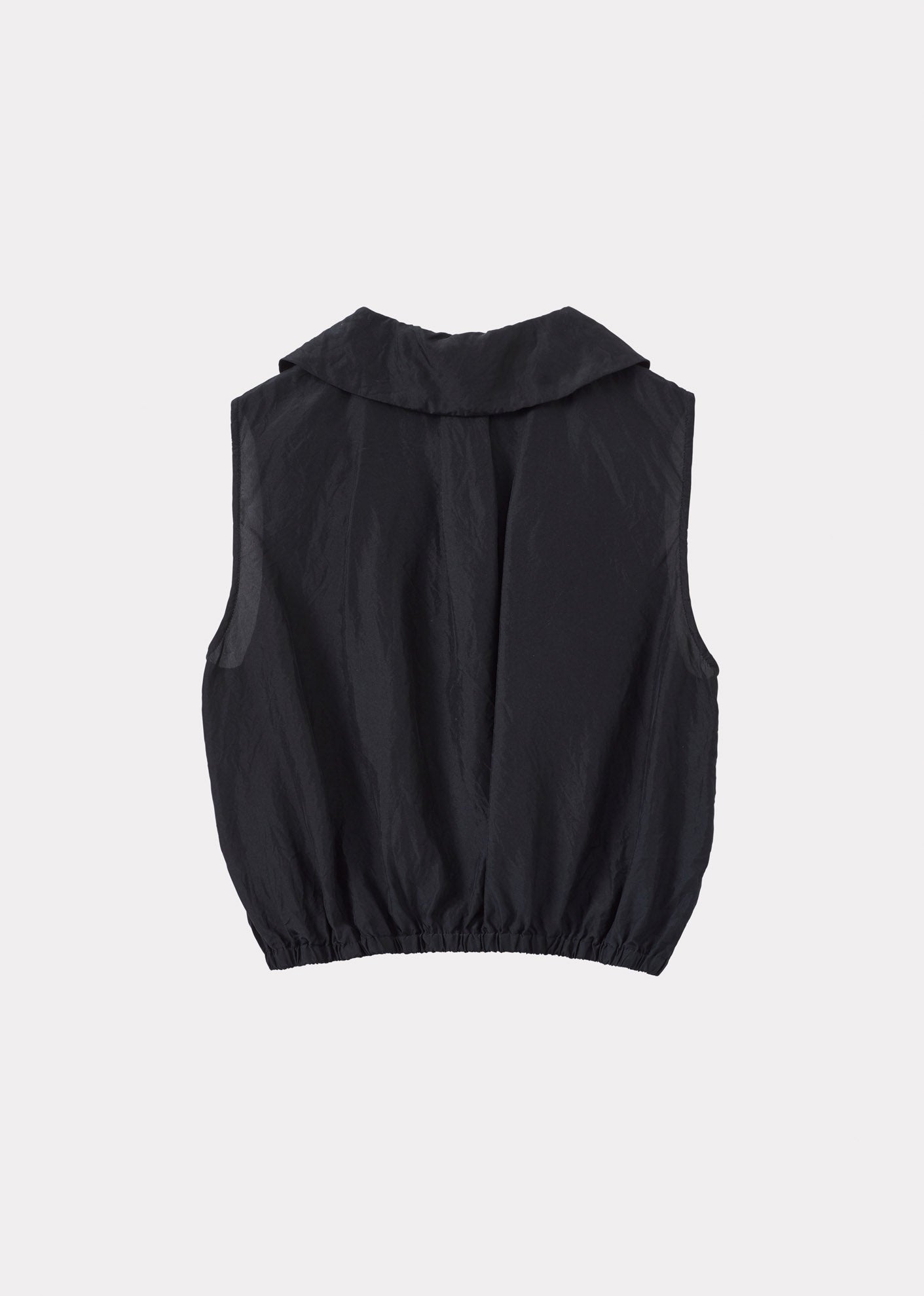 LAINA WOMEN'S SILK BLOUSE - BLACK