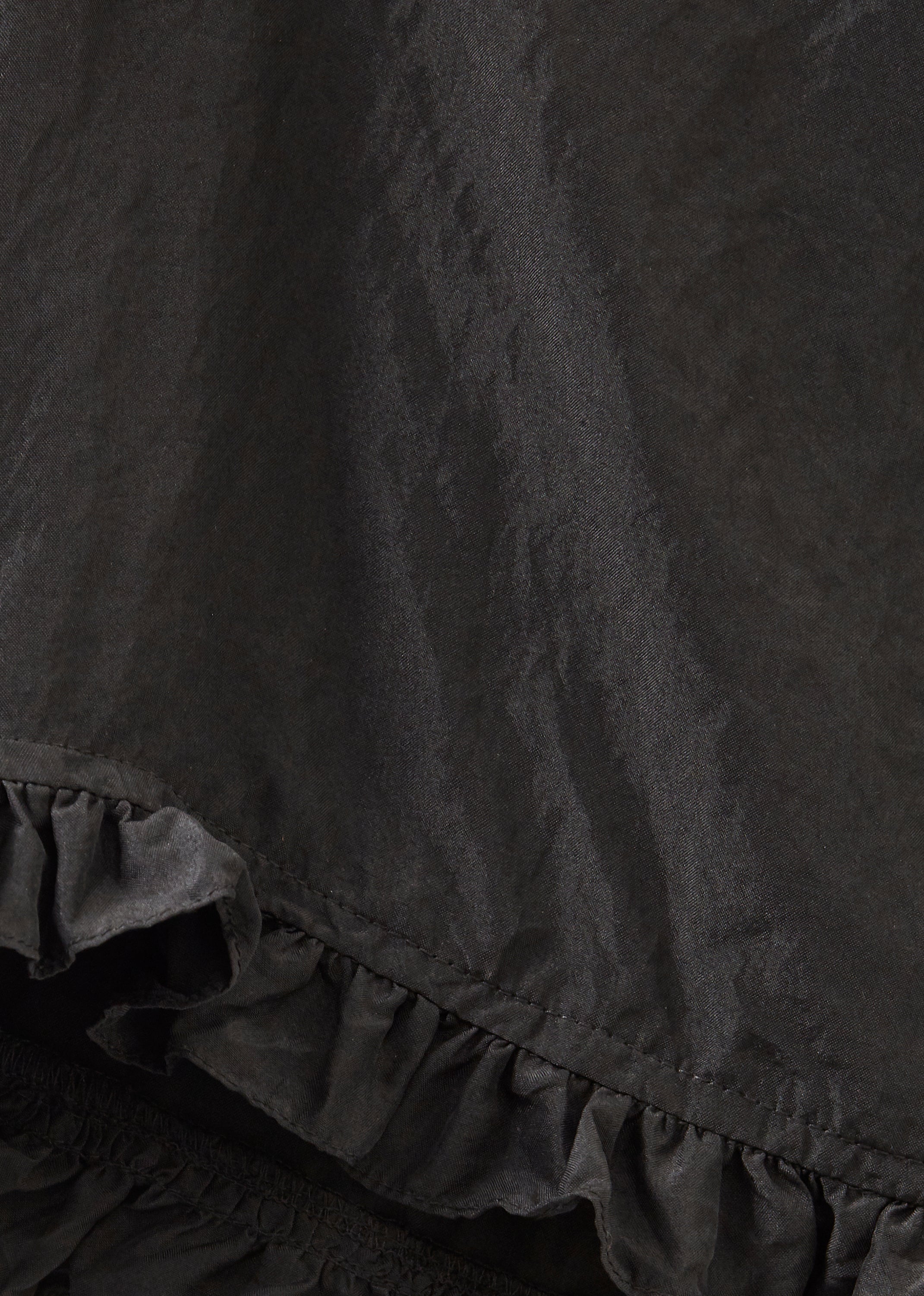 WOMEN'S SILK CAMI TOP - BLACK