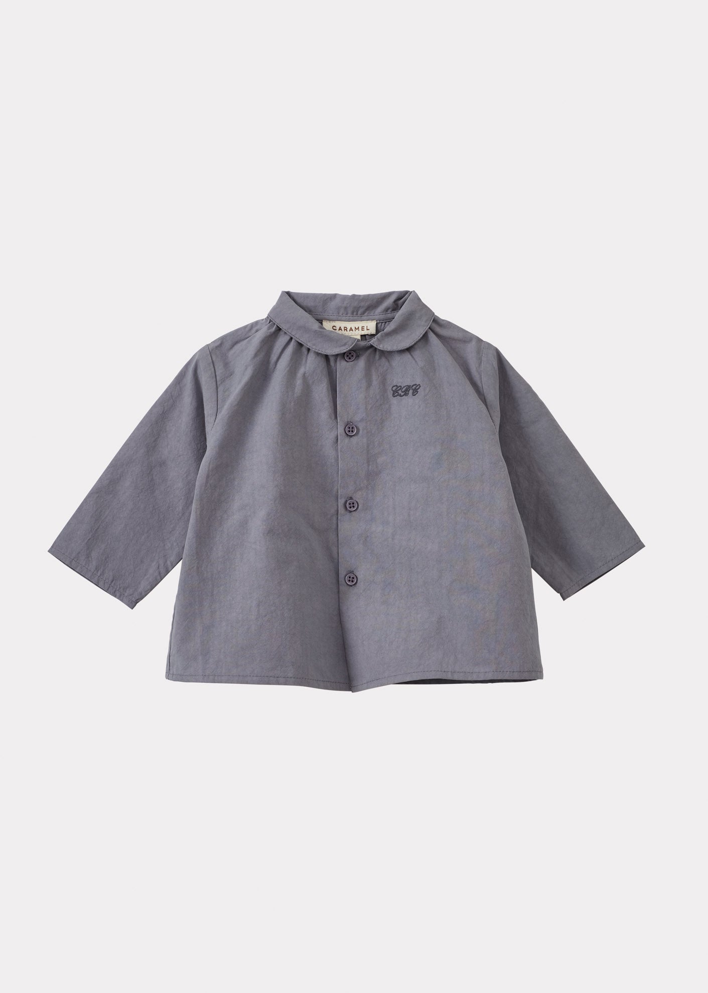 ALOE BABY SHIRT - MIST BLUE