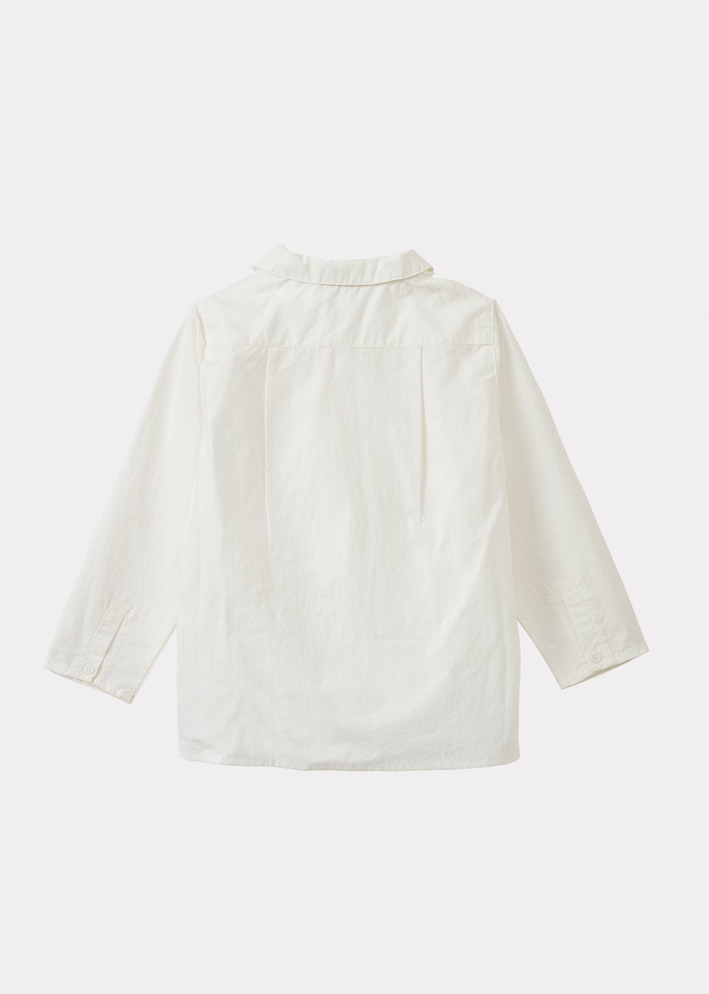 BULLSHARK CHILDREN'S COTTON SHIRT - ECRU