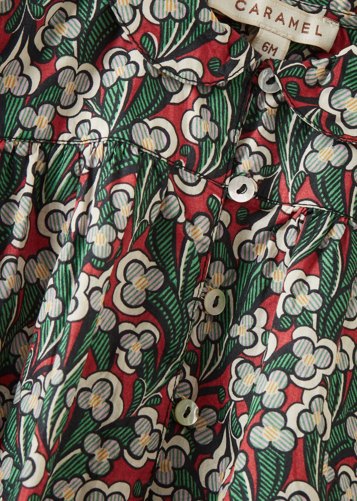 NINA BABY GIRL'S DRESS AND BLOOMERS SET - LIBERTY LAITH PRINT