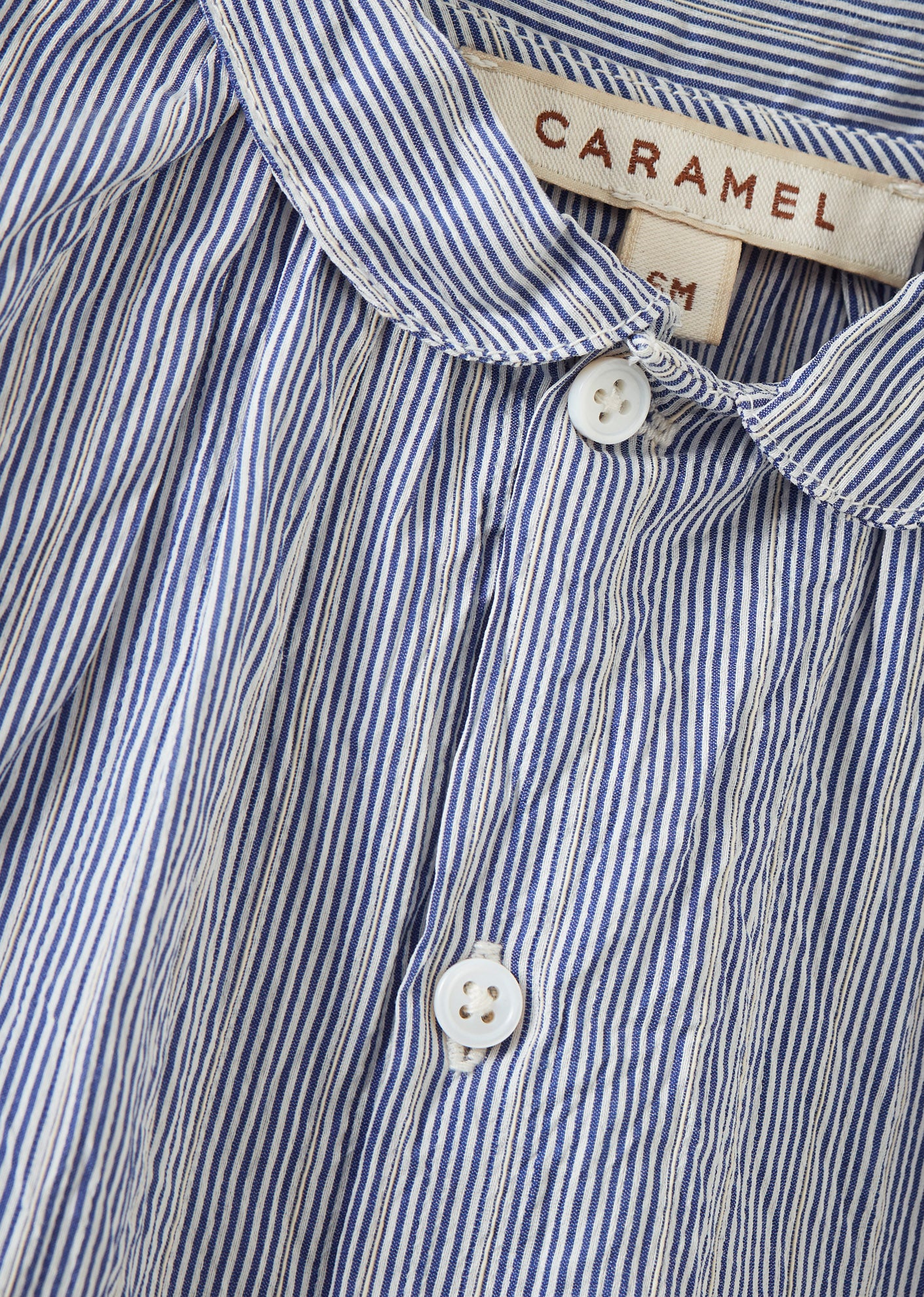 ALOE BABY SHIRT - BLUE STRIPE
