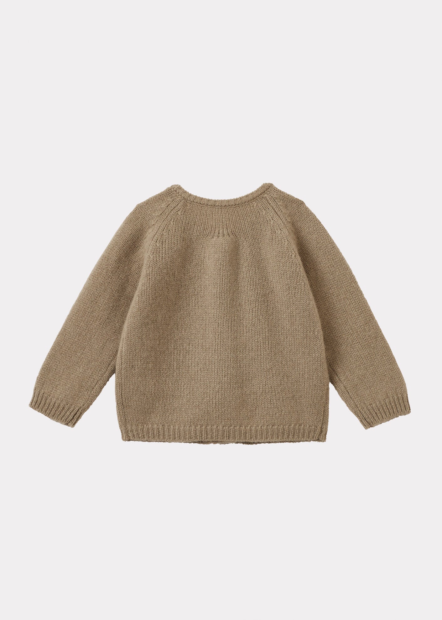 ROSA BABY CASHMERE CARDIGAN - KHAKI