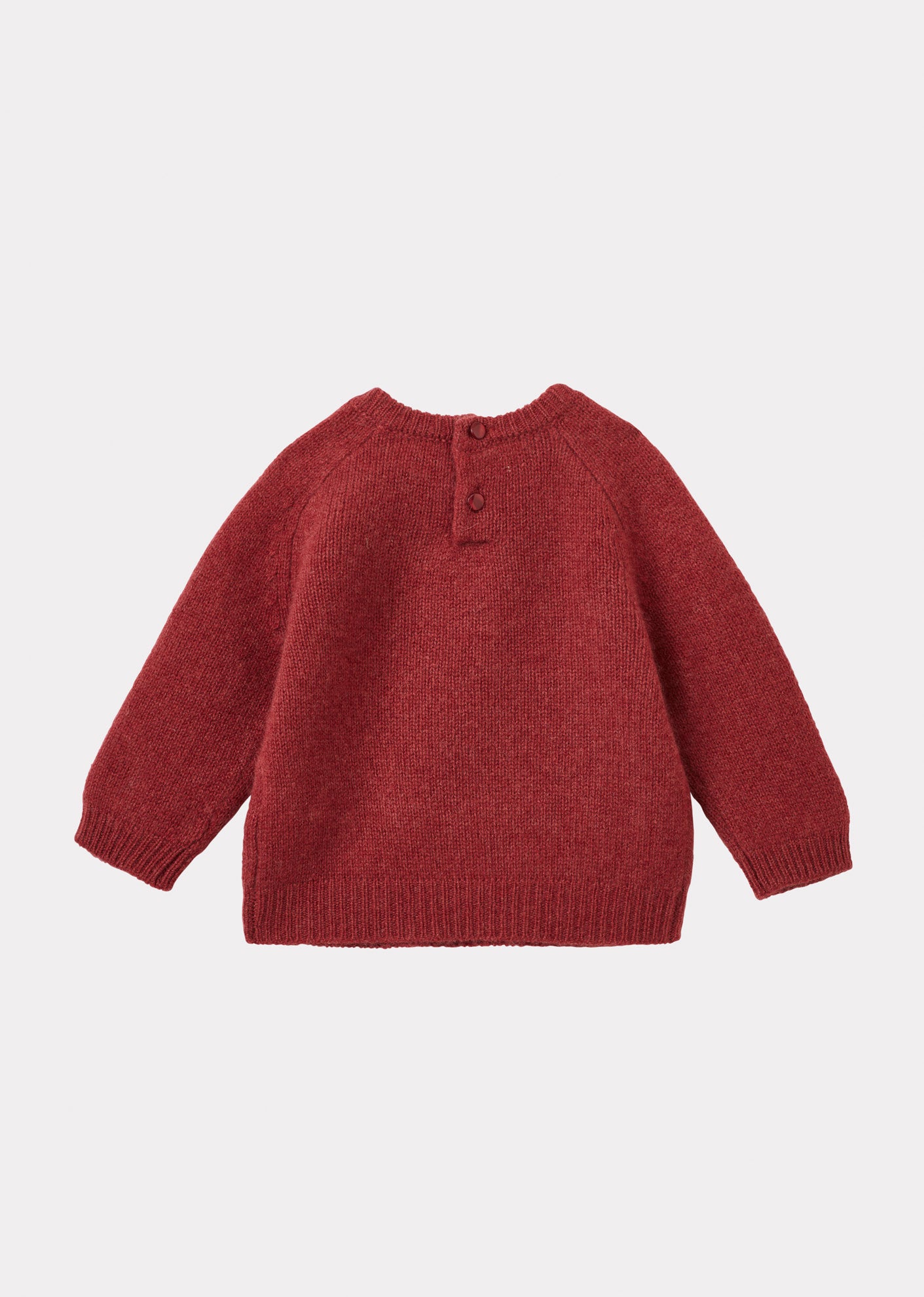 POA BABY CASHMERE JUMPER - ROSE