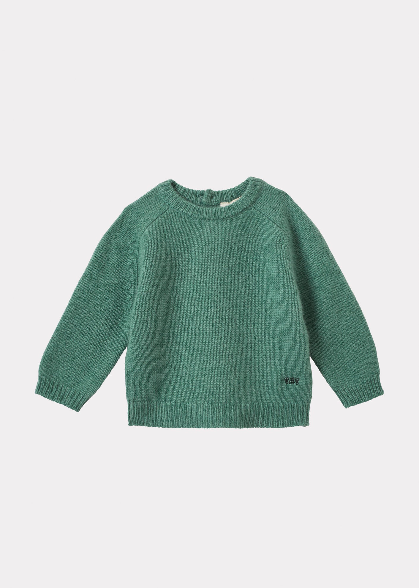 POA BABY CASHMERE JUMPER - SAGE