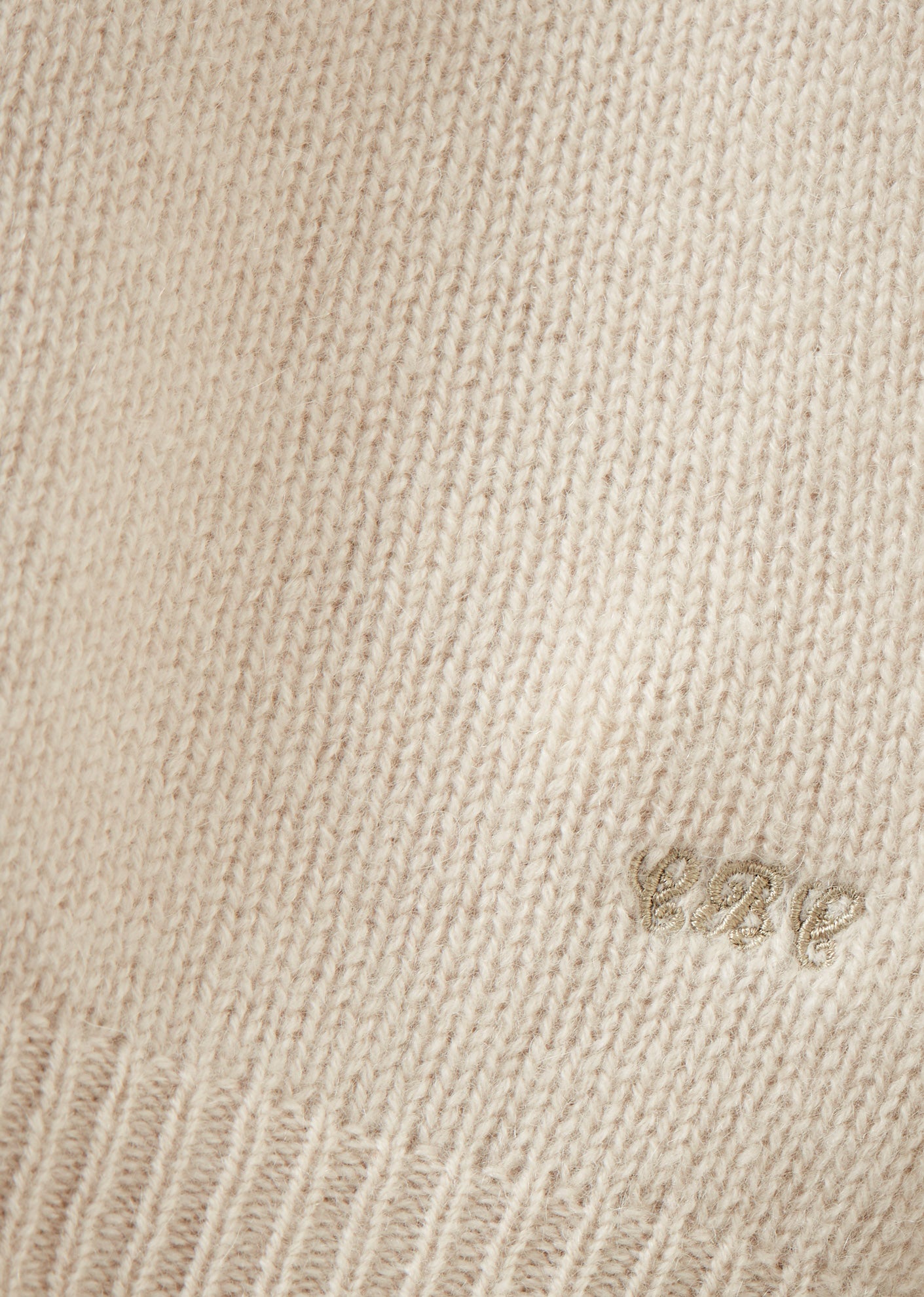 POA BABY CASHMERE JUMPER - ECRU