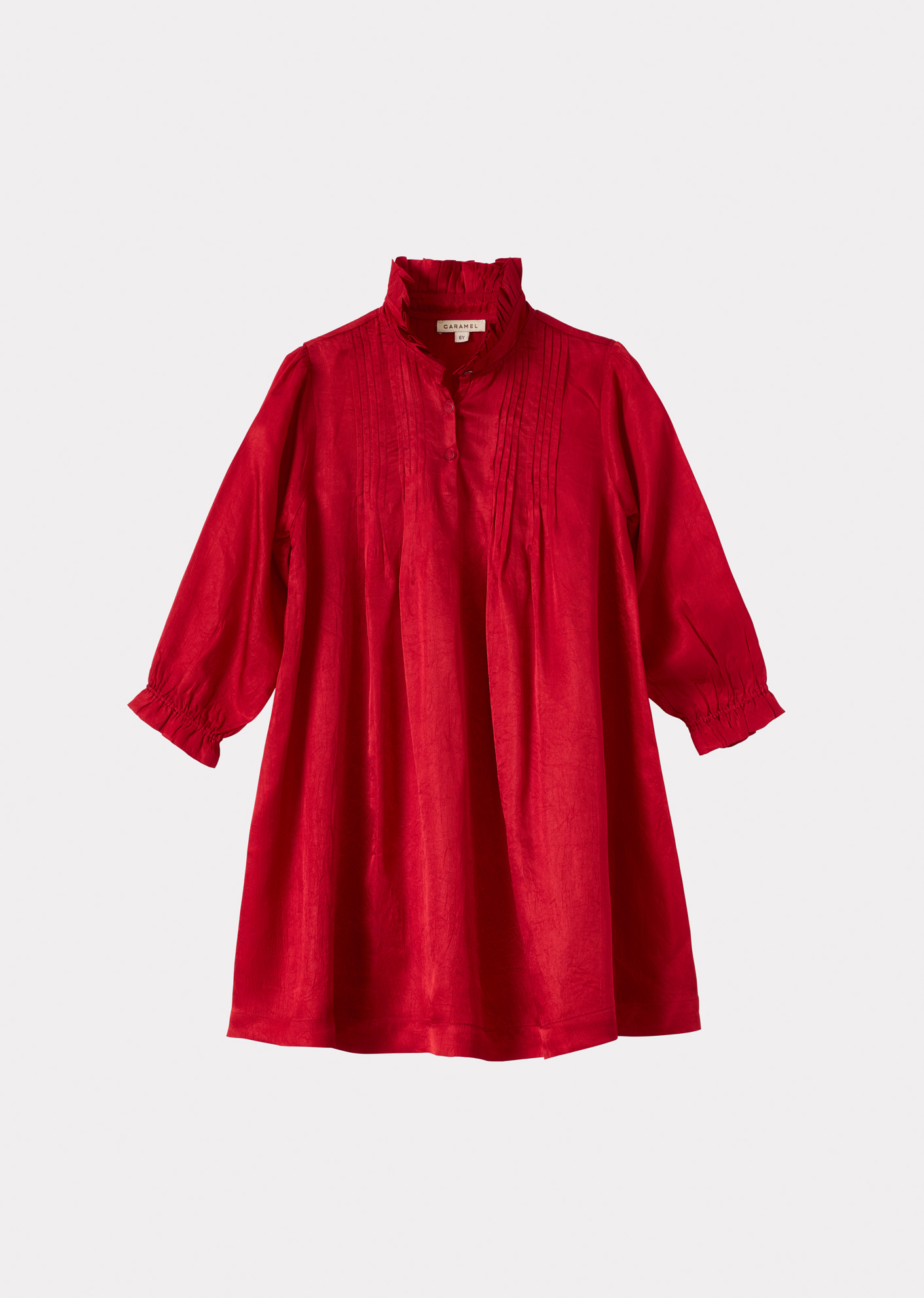 PTELEA GIRL'S DRESS - REDCURRANT