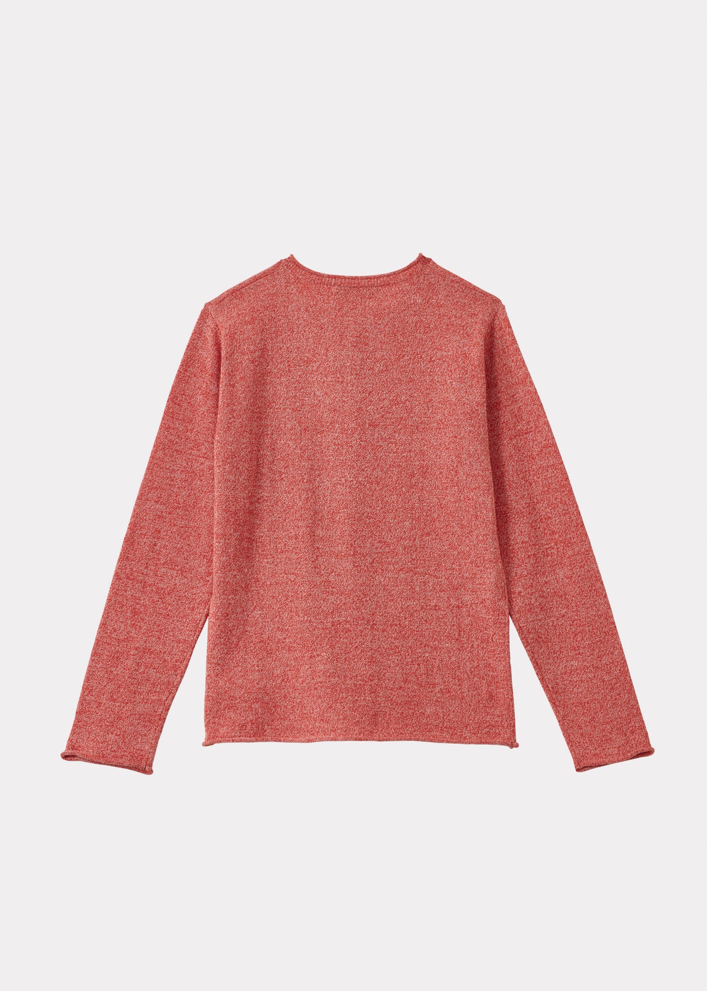 GOLDFINCH CHILDREN'S COTTON JUMPER - TOMATO MELANGE
