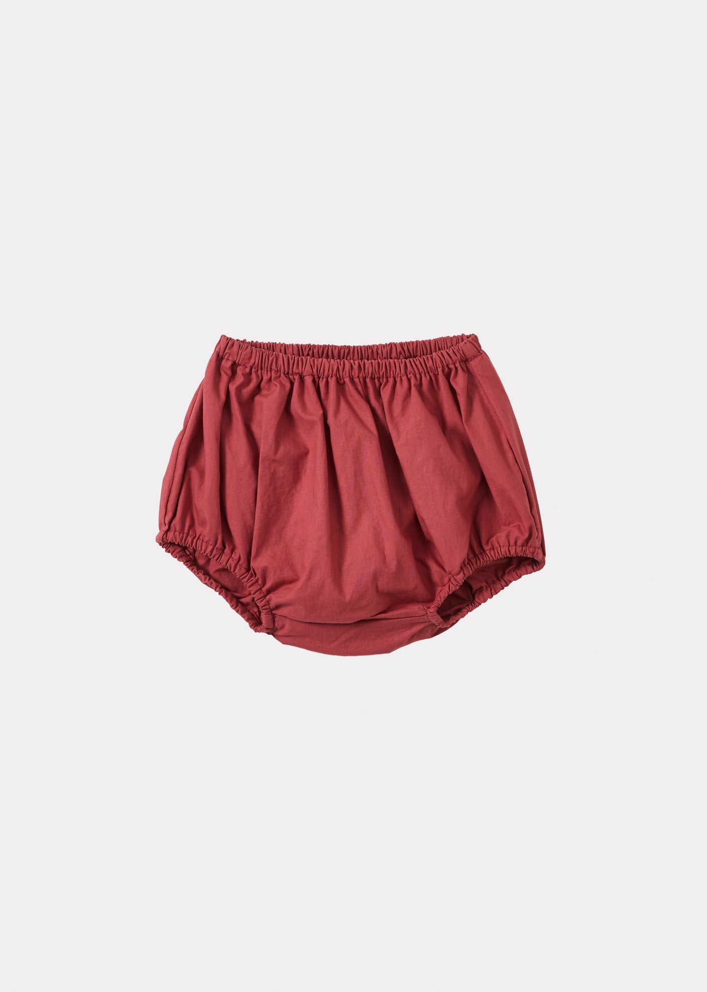 MORINGA BABY GIRL'S DRESS AND BLOOMERS SET - BERRY