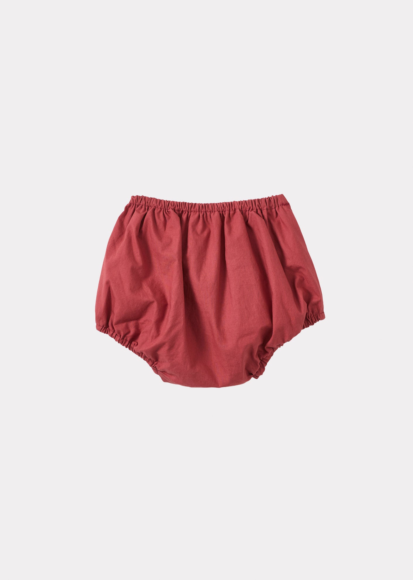 MORINGA BABY GIRL'S DRESS AND BLOOMERS SET - BERRY
