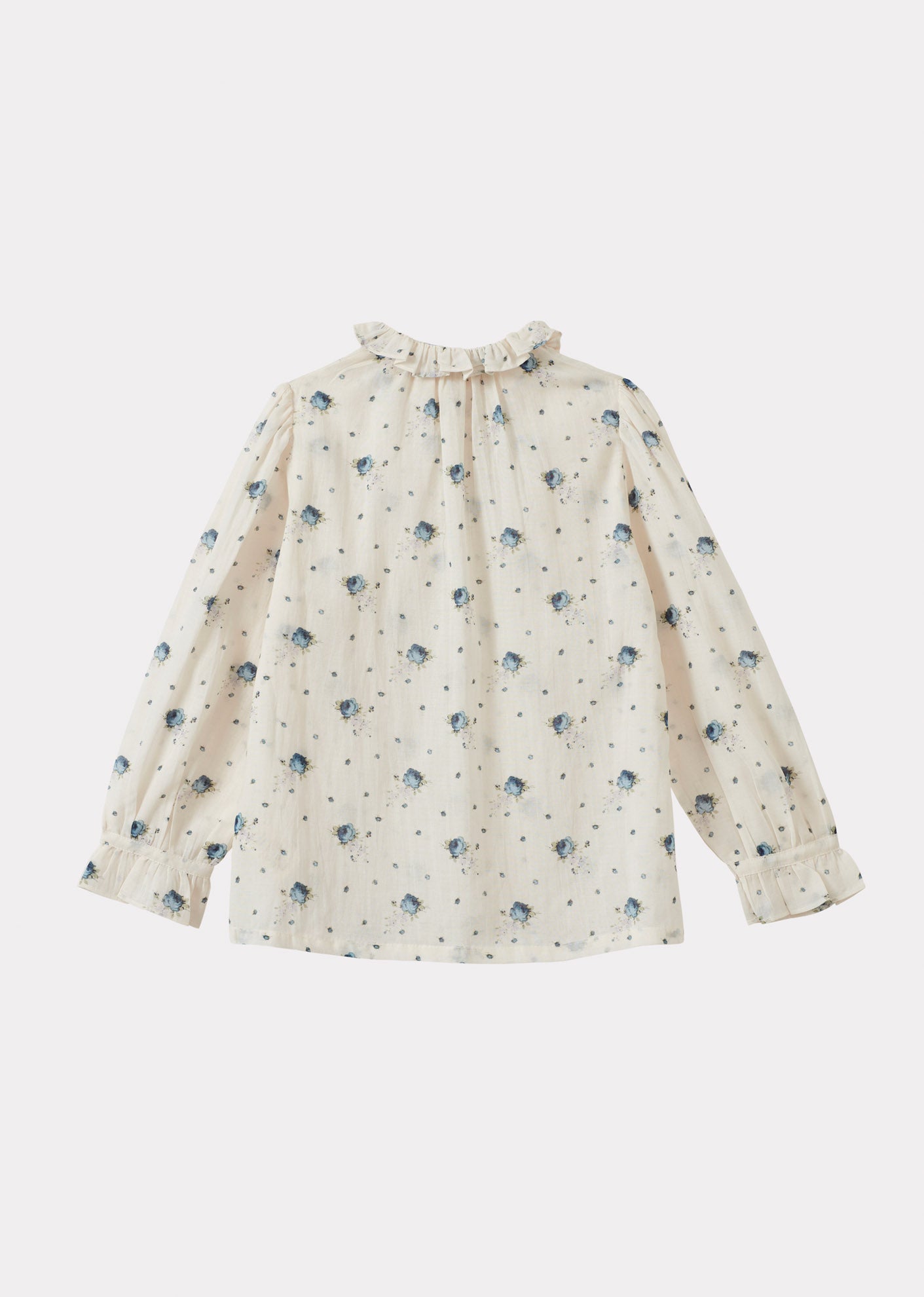 CAULIFLOWER GIRL’S BLOUSE - ROSE BOUQUET