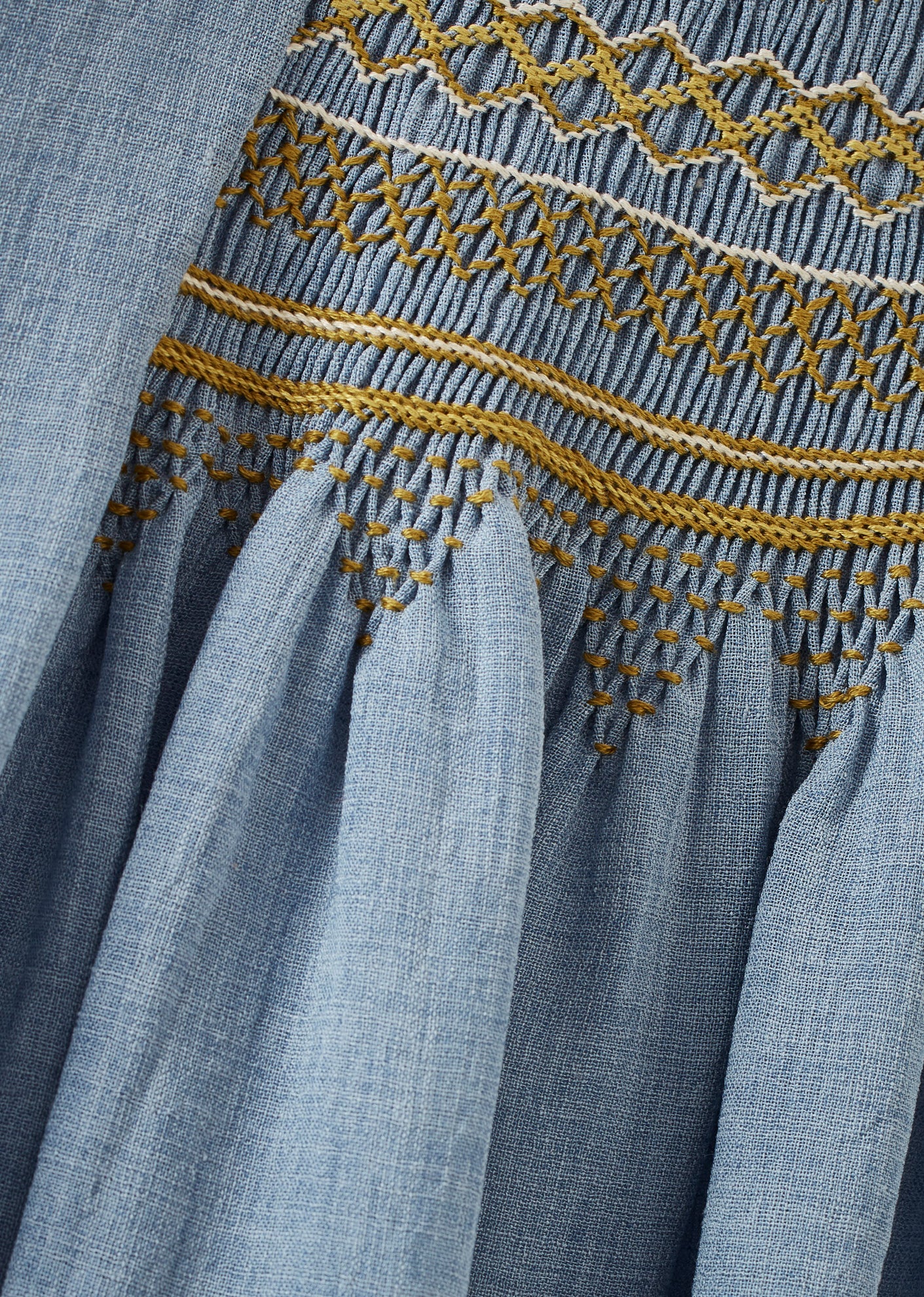 MARS GIRL'S DRESS - CORNFLOWER