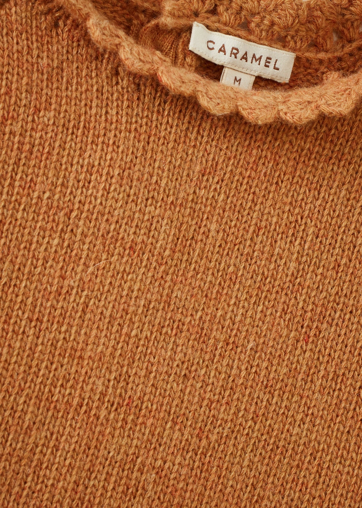 EDITH CHILDREN'S MERINO WOOL JUMPER - APRICOT