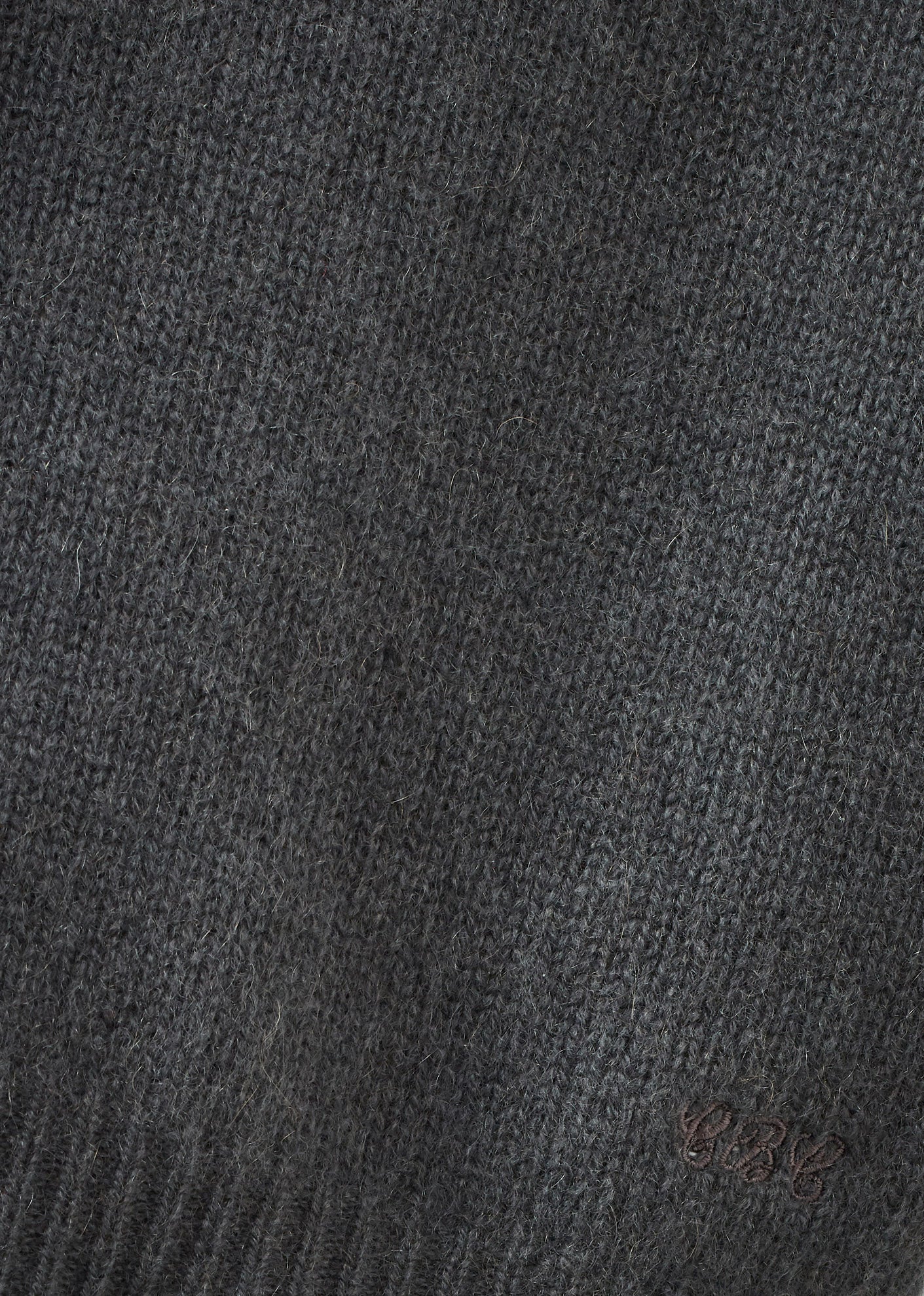 POA BABY CASHMERE JUMPER - CHARCOAL