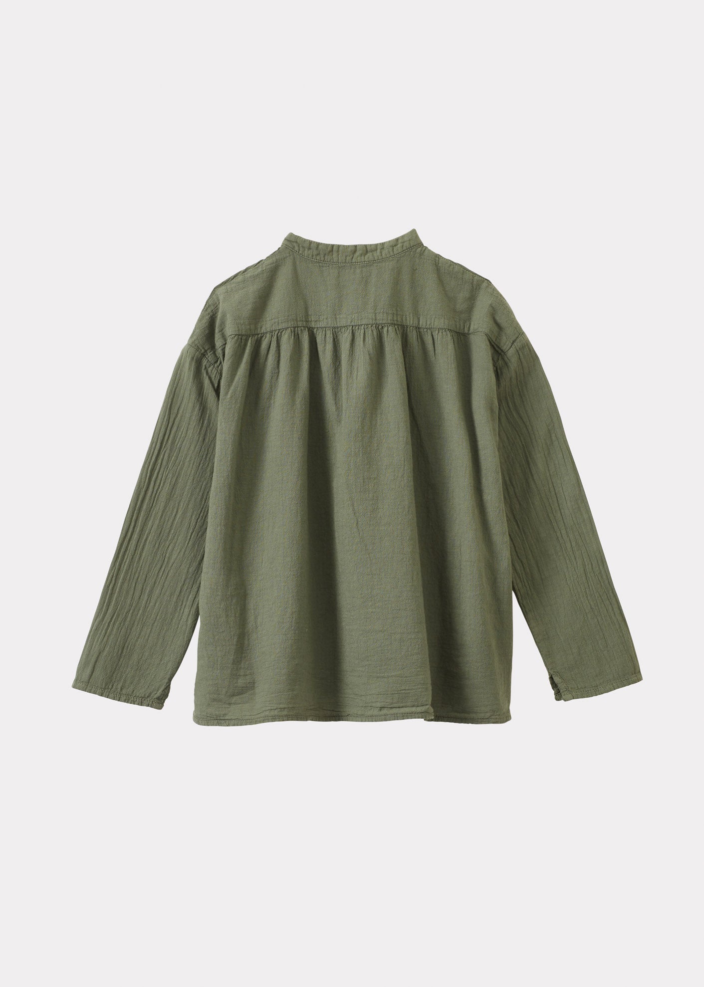 ADONIS CHILDREN'S COTTON SHIRT - KHAKI
