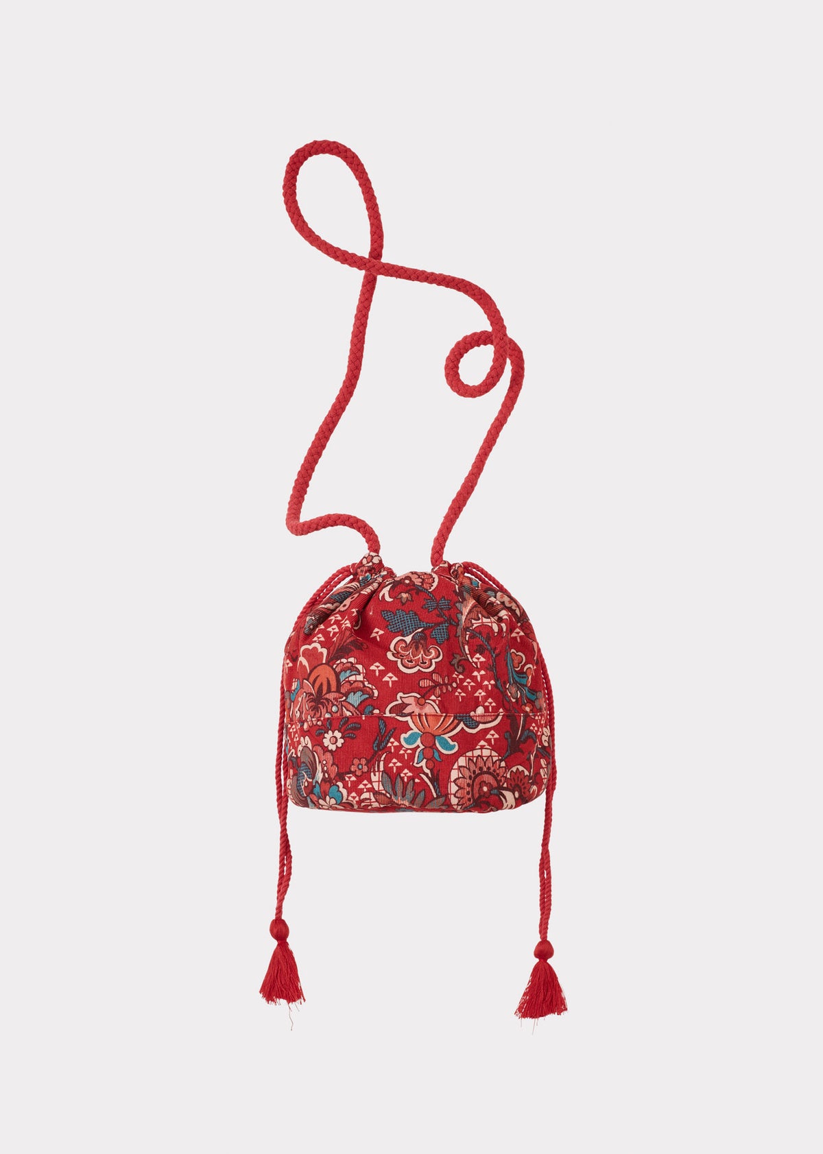 CECILY CHILDREN'S COTTON CORDUROY BAG - LIBERTY WEAVERS WONDER