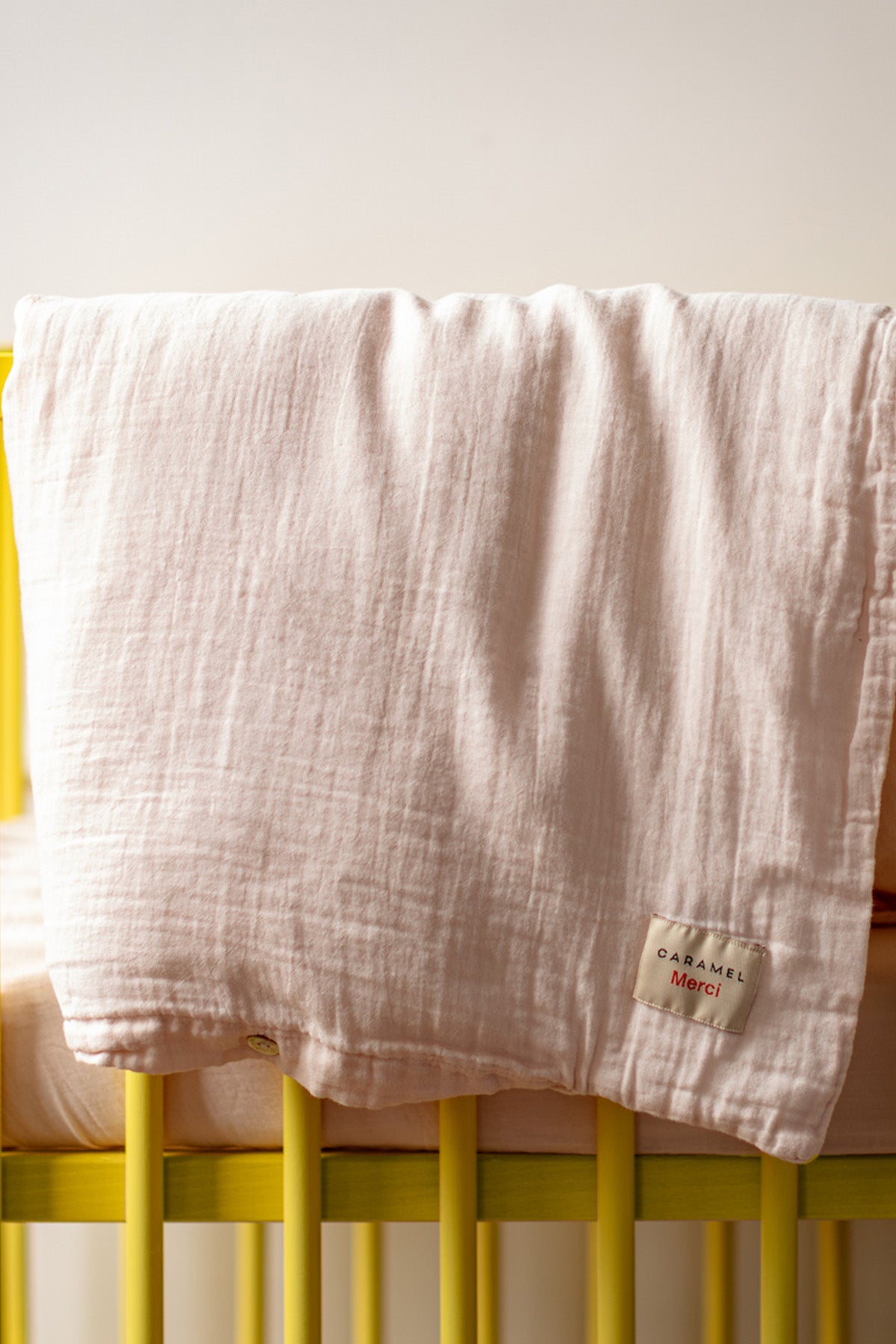 CHILD DUVET COVER 140 X 200 -MERCI - ROSE DE BAGATELLE