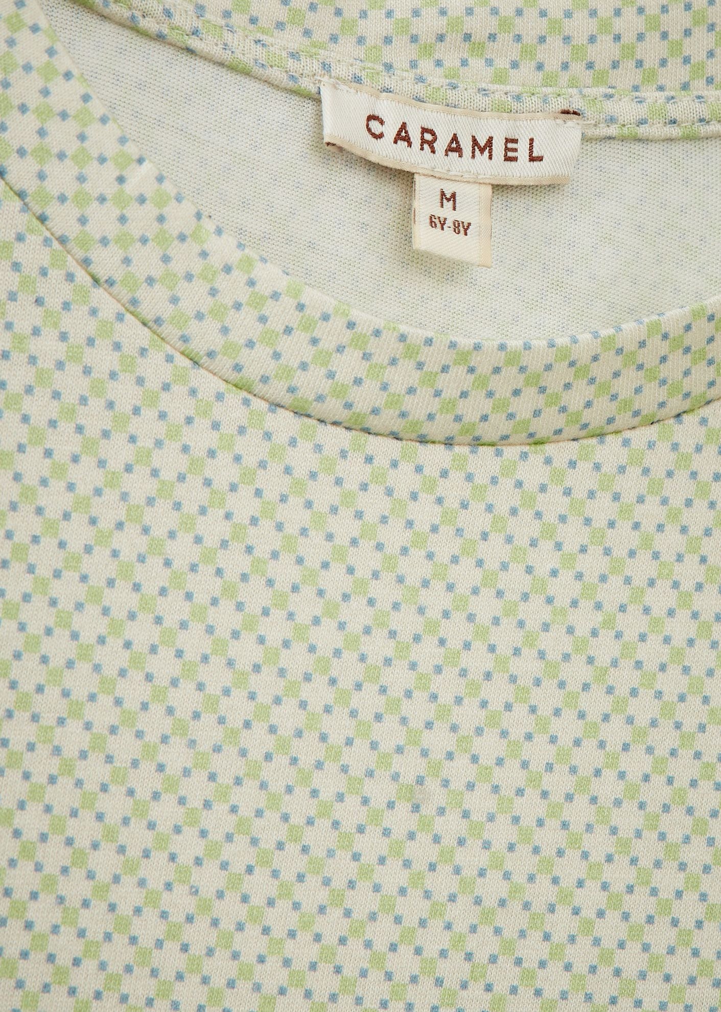 AHIPA CHILDREN'S COTTON T-SHIRT - DITSY GEO