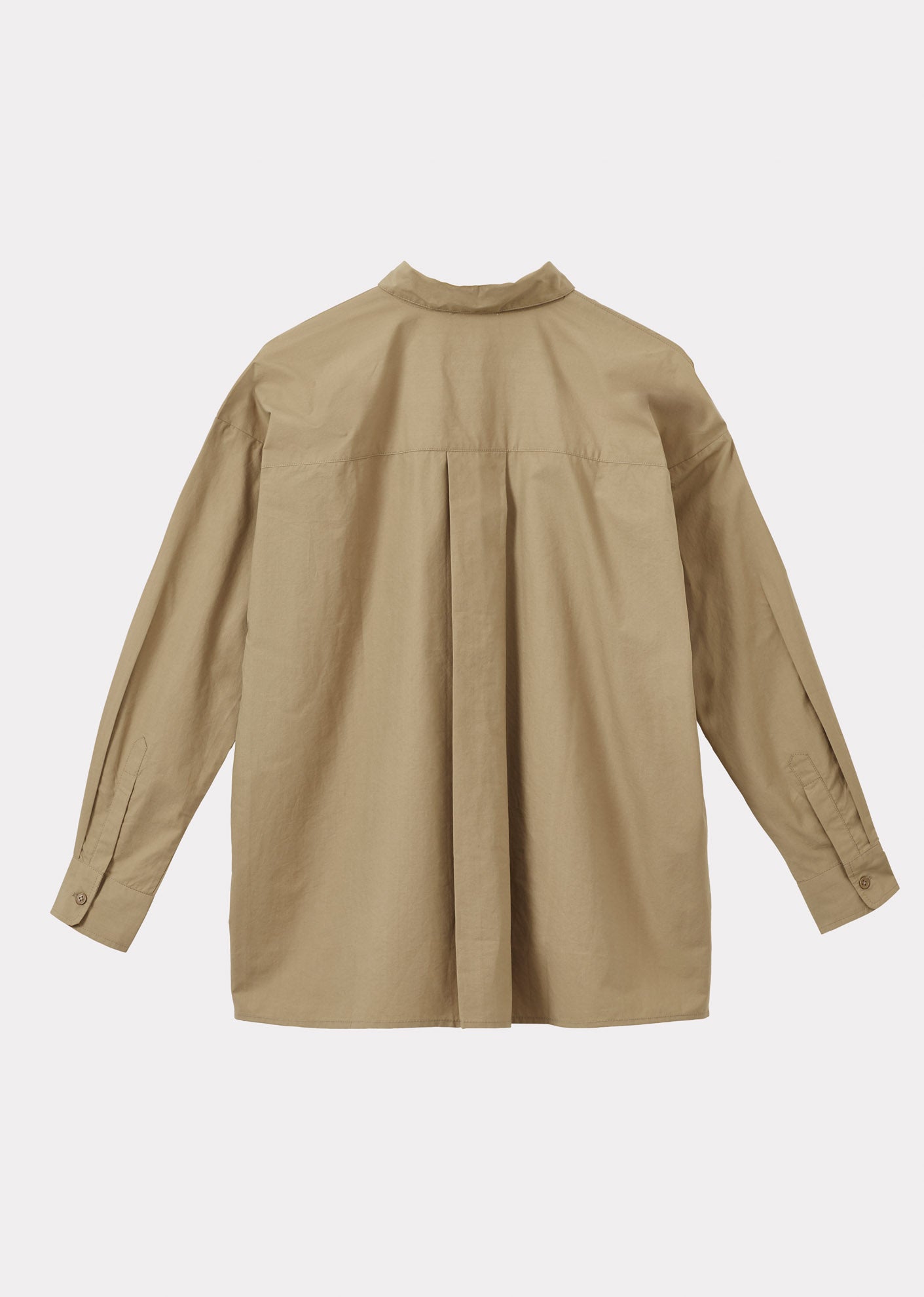 WOMAN A-LINE SHIRT - BROWN