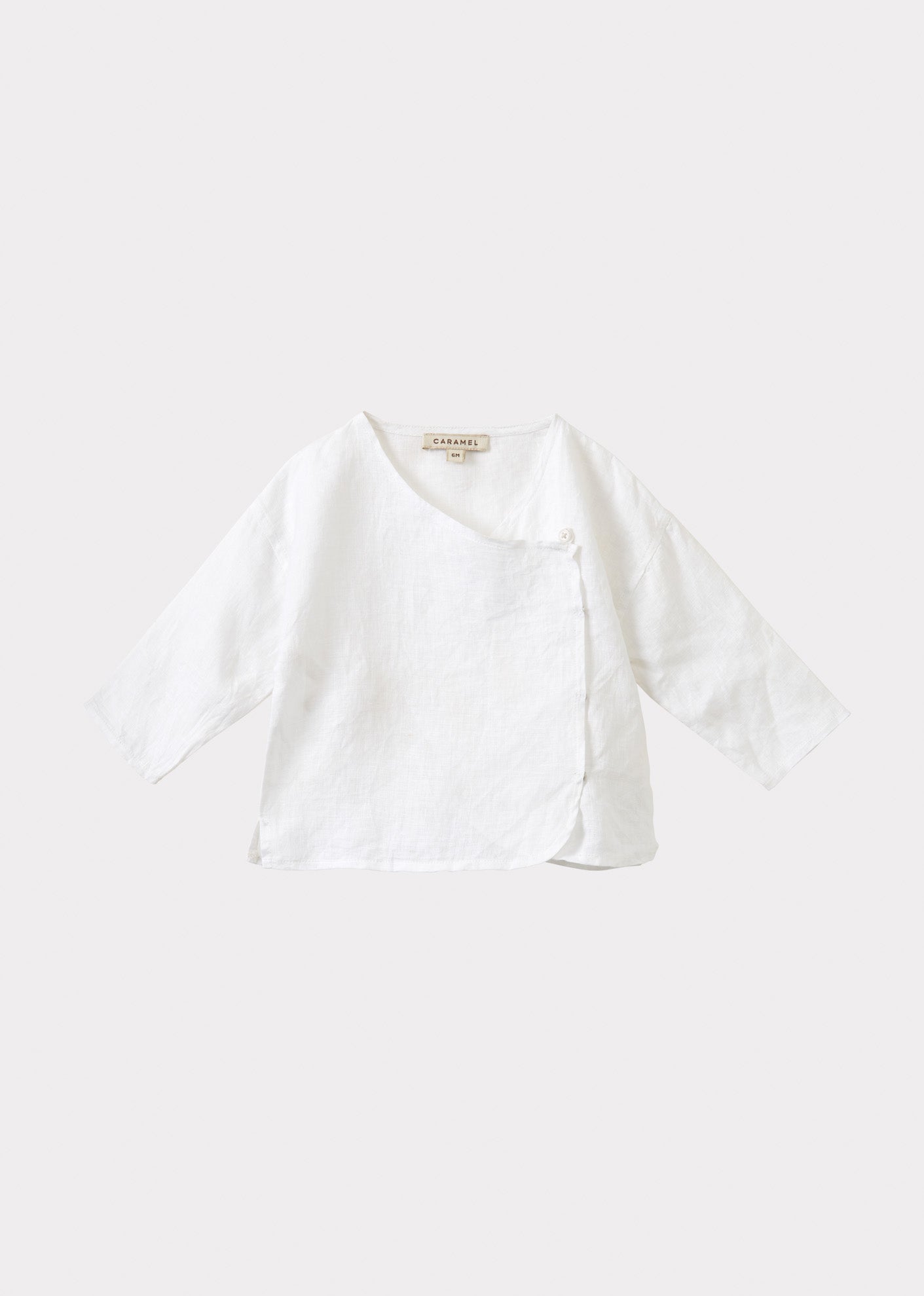 ACORUS BABY SHIRT - WHITE