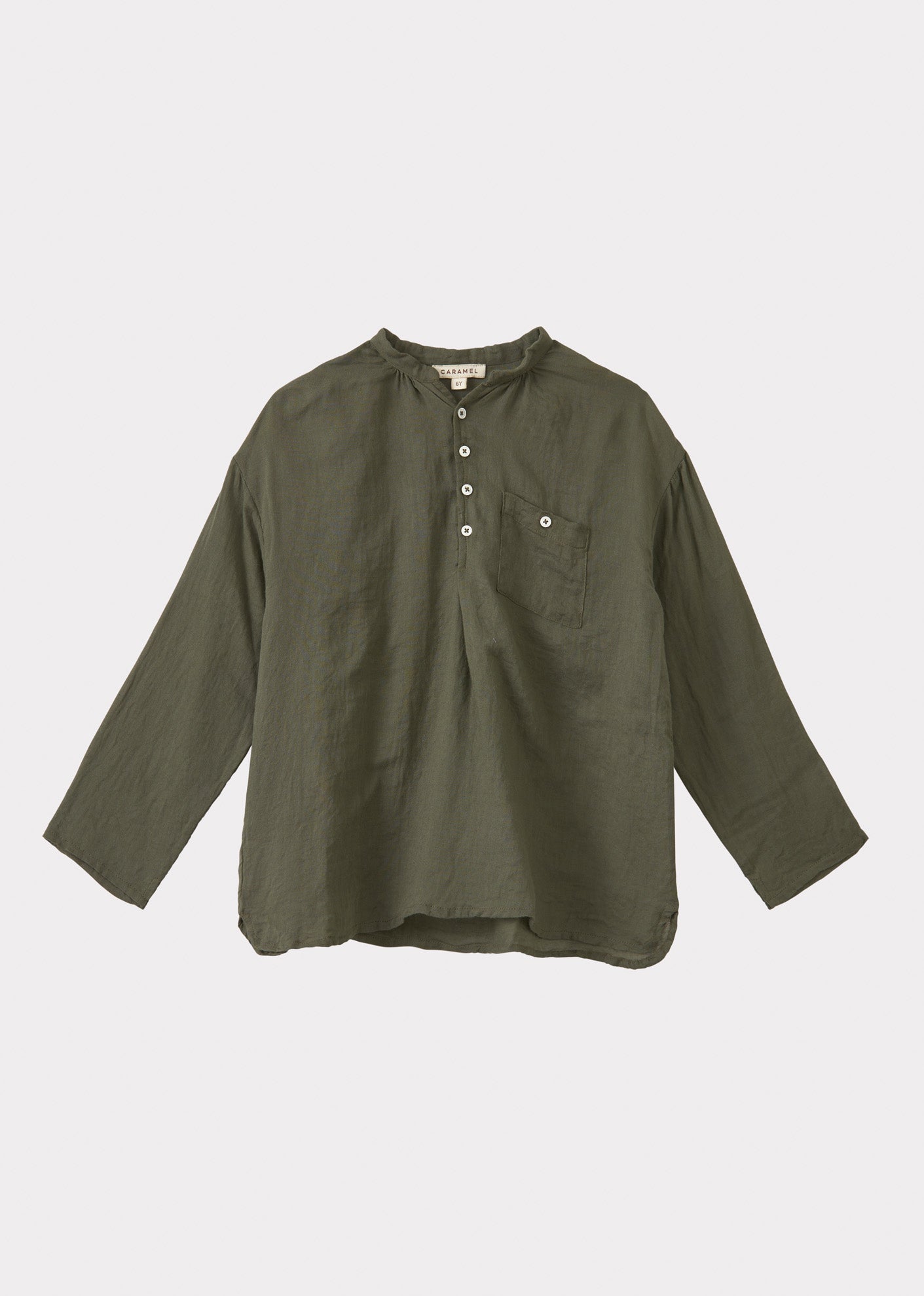 ADONIS SHIRT - GREY/GREEN