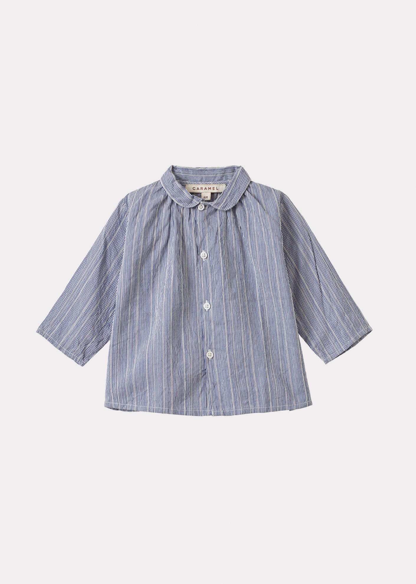 ALOE BABY SHIRT - BLUE STRIPE