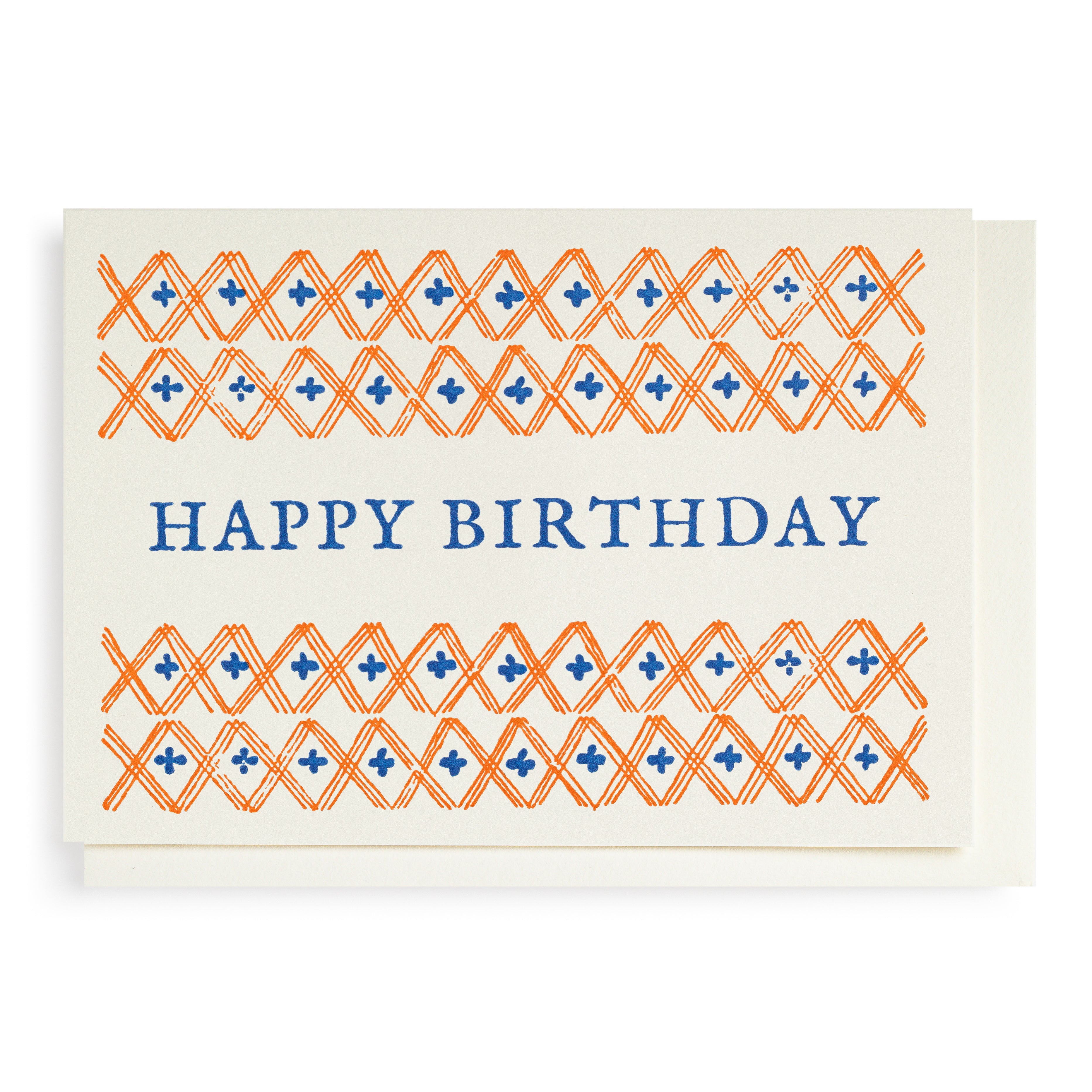 SINGLE CARD - HAPPY BIRTHDAY