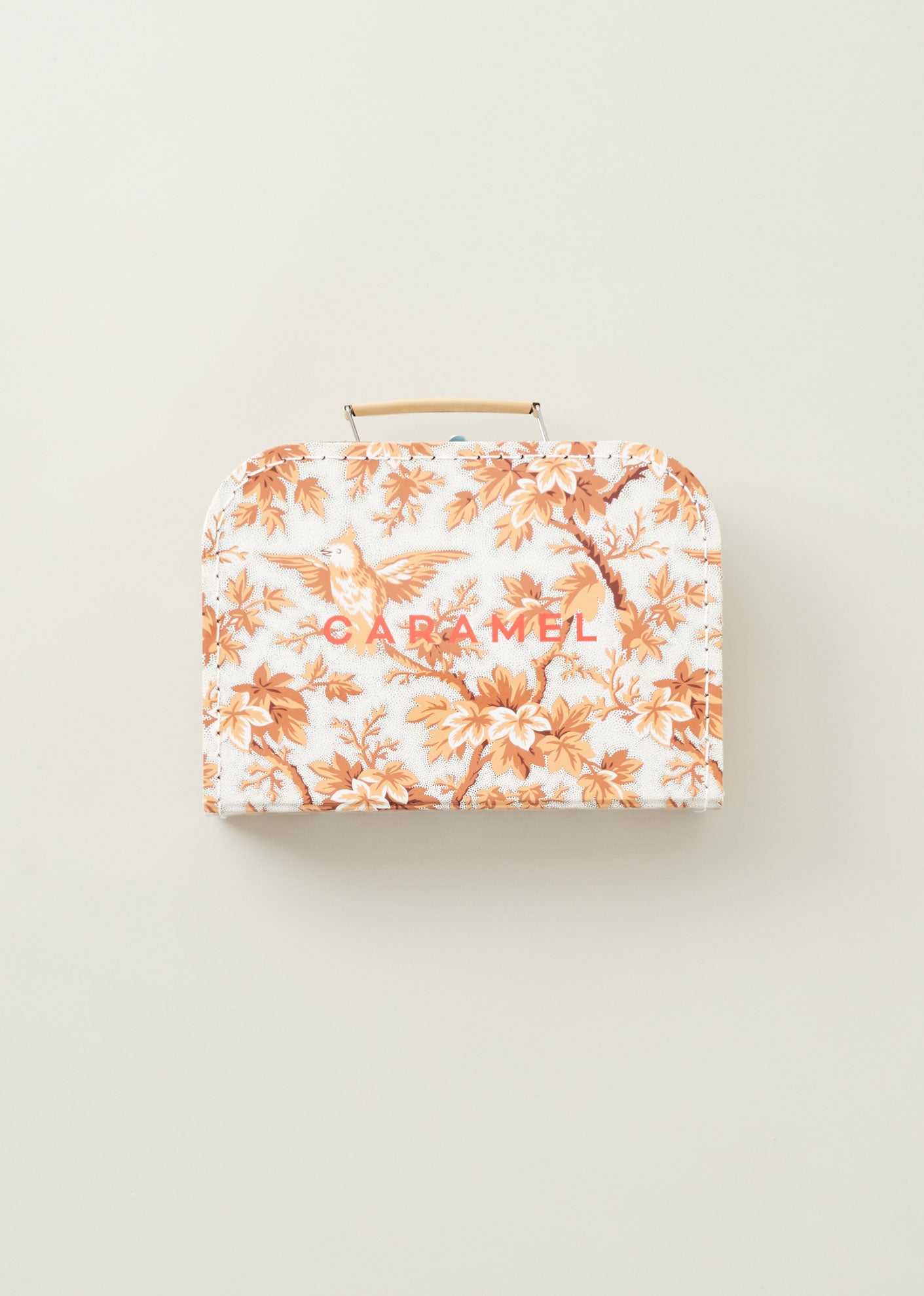 SMALL SUITCASE - ORANGE TREE TOP PRINT