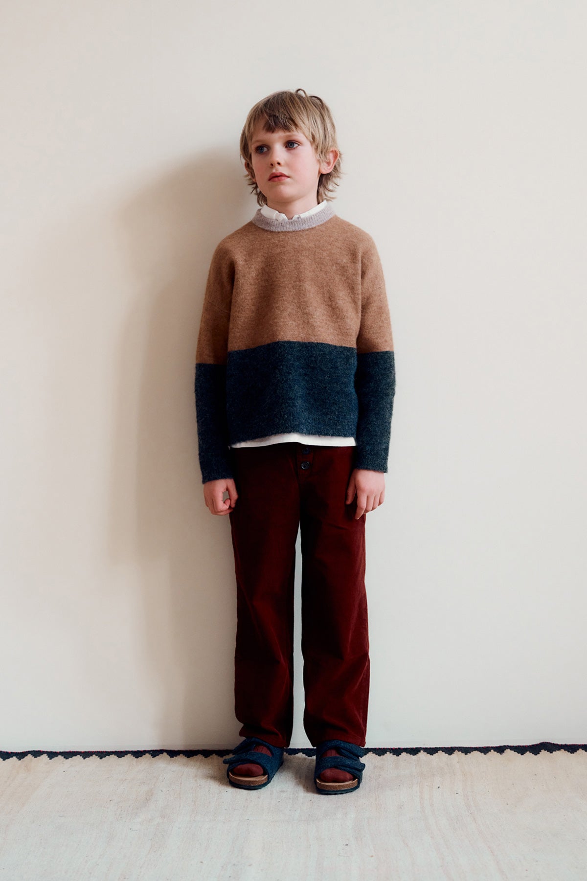 ERODIUM KIDS TROUSER - RUST