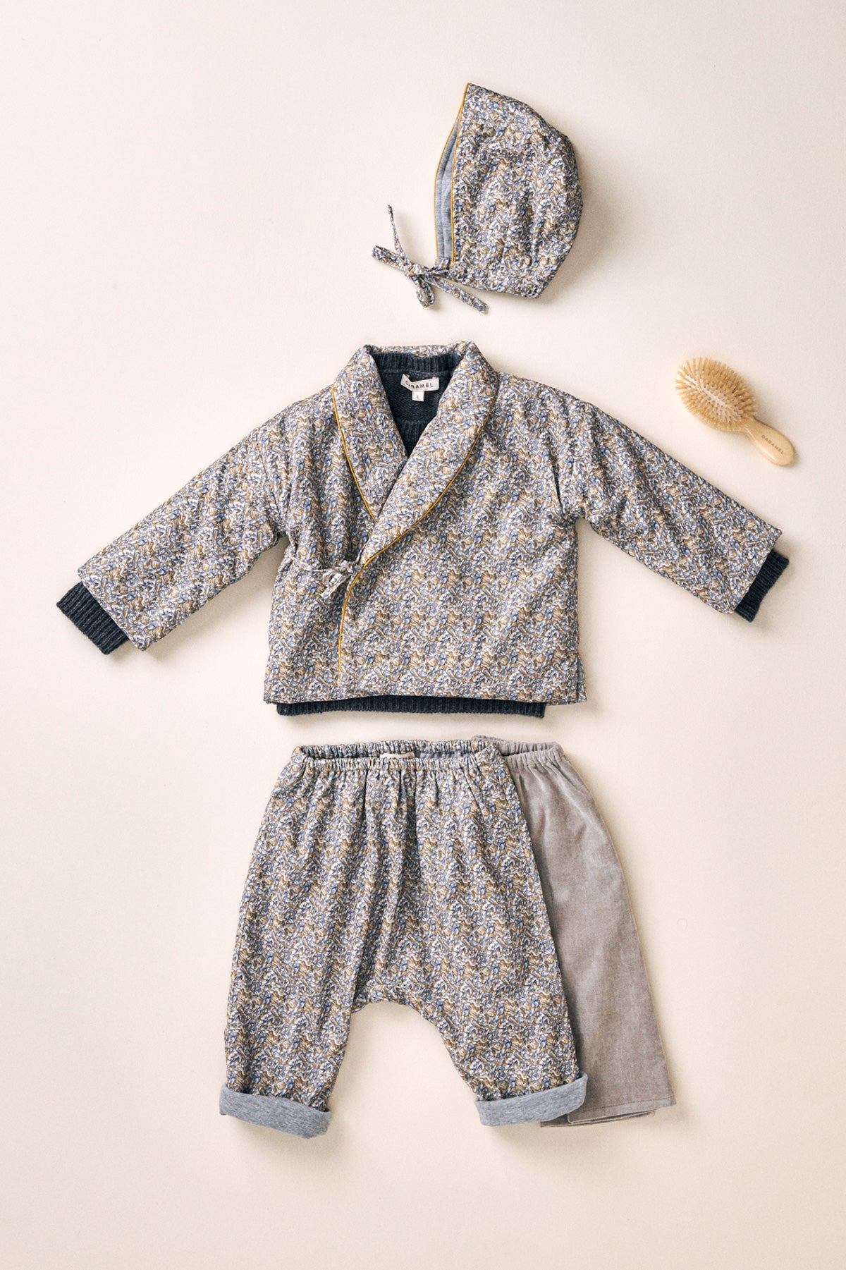 FICUS BABY TROUSERS - LIBERTY PETAL FRILL