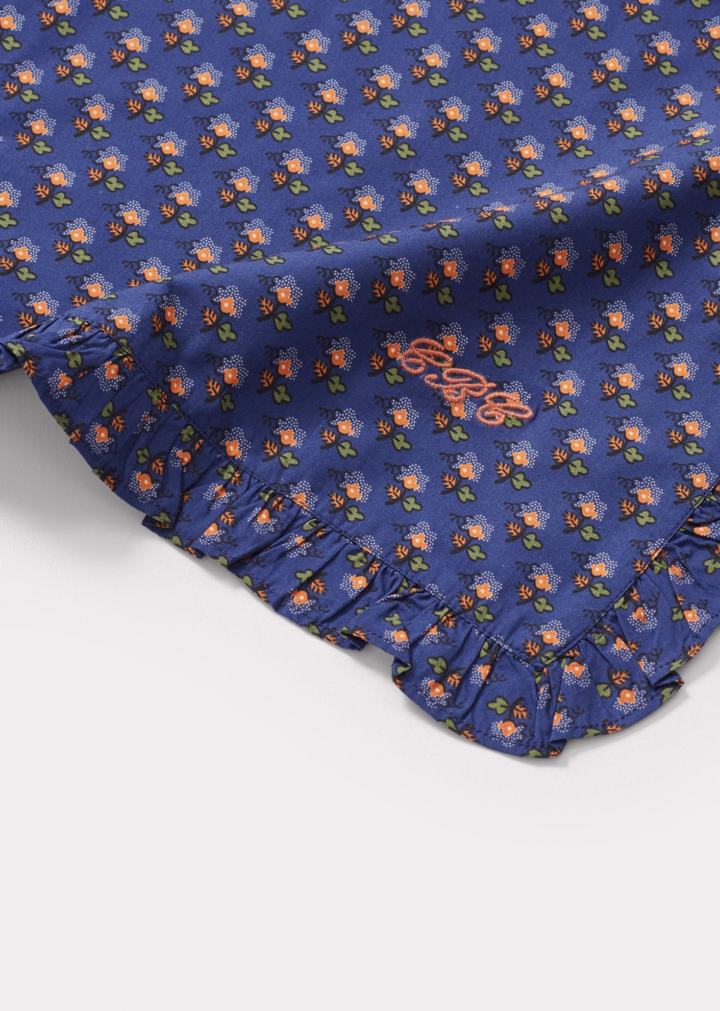 BEDDING SET 100X120CM -140X200CM - NAVY POSY PRINT